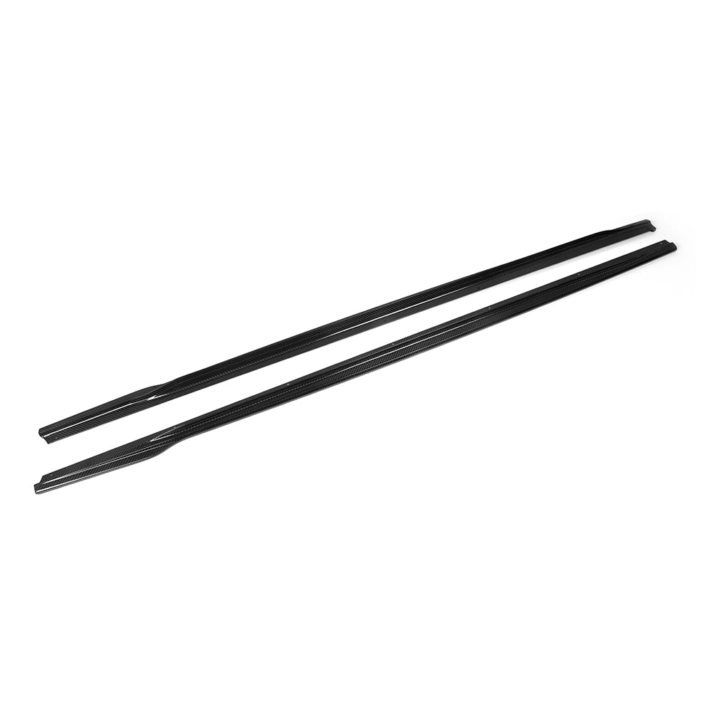 Sooqoo Style Pre Pregged Dry Carbon Fiber Side Skirts for BMW 2 Series G42 2022+