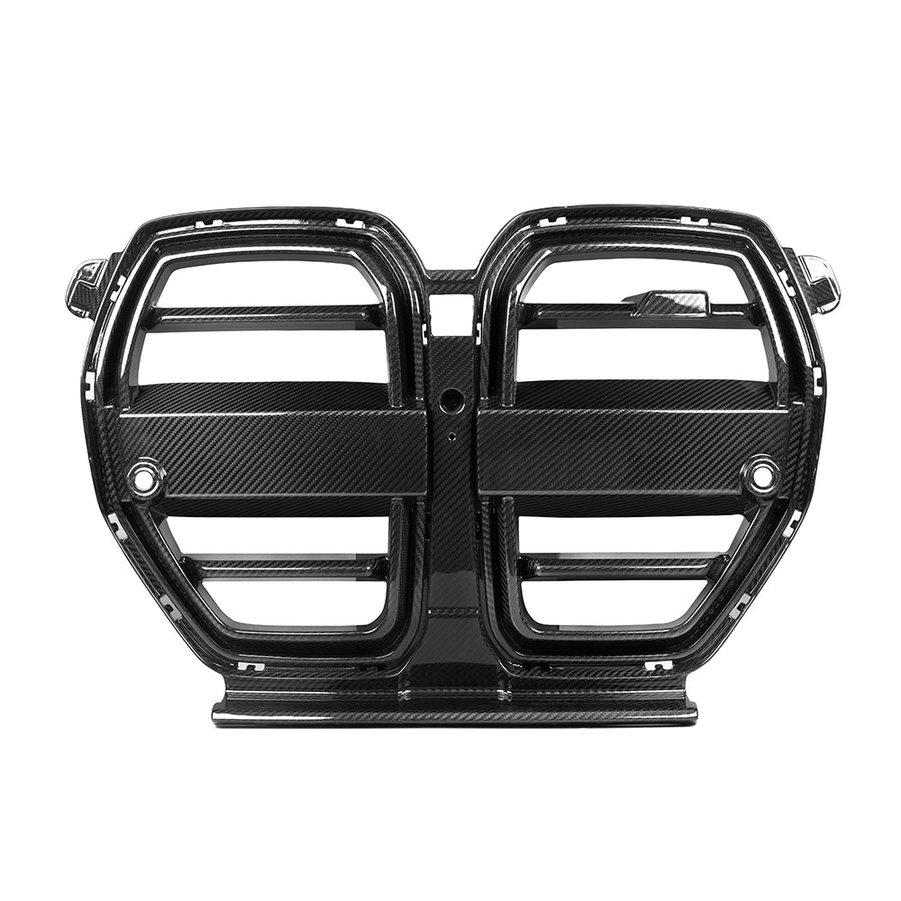 Sooqoo V-Style Pre Pregged Dry Carbon Fiber Grill for BMW M3 G80 / M4 G82