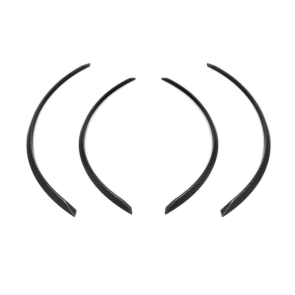 Sooqoo Pre Pregged Dry Carbon Fiber Wheel Arch Trim for BMW M5 G90