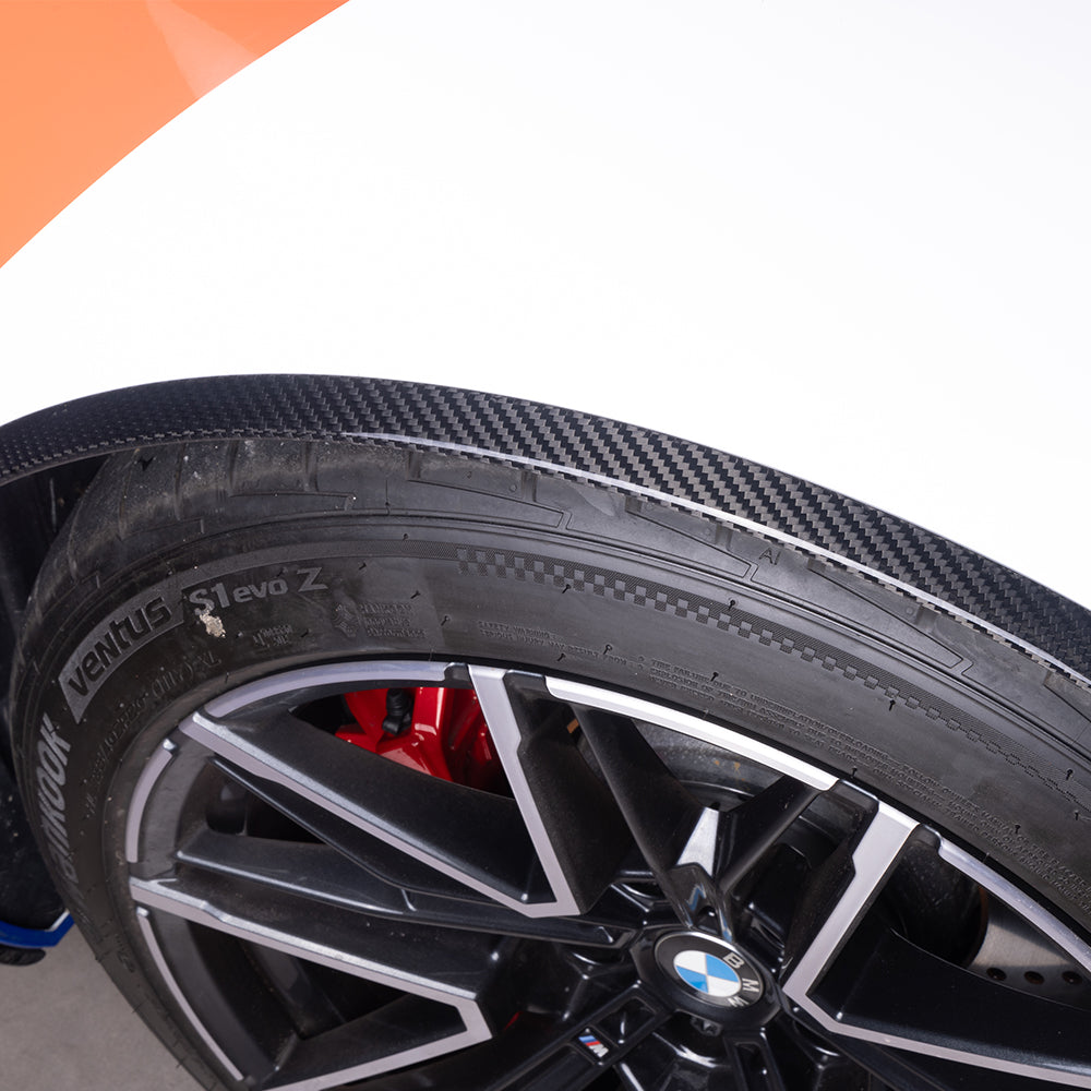 Sooqoo Pre Pregged Dry Carbon Fiber Wheel Arch Trim for BMW M5 G90