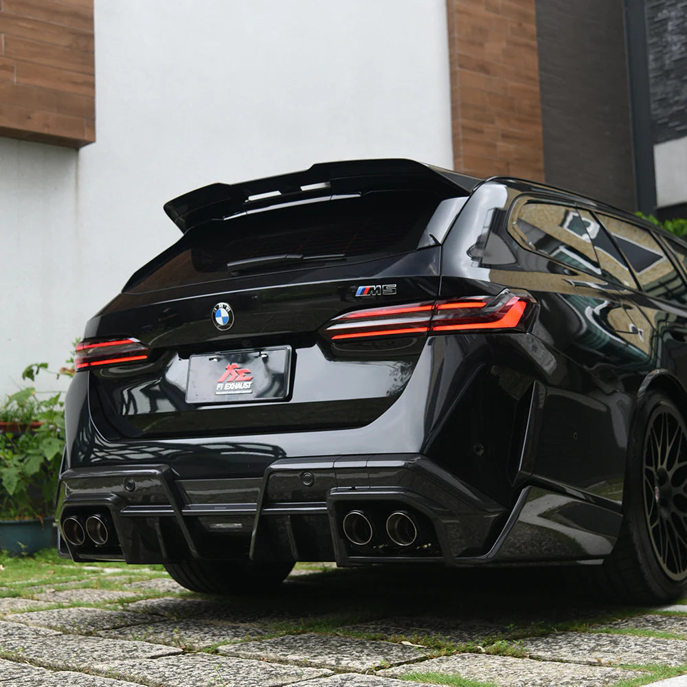Sooqoo Pre Pregged Dry Carbon Fiber Roof Spoiler for BMW M5 G99 2024+