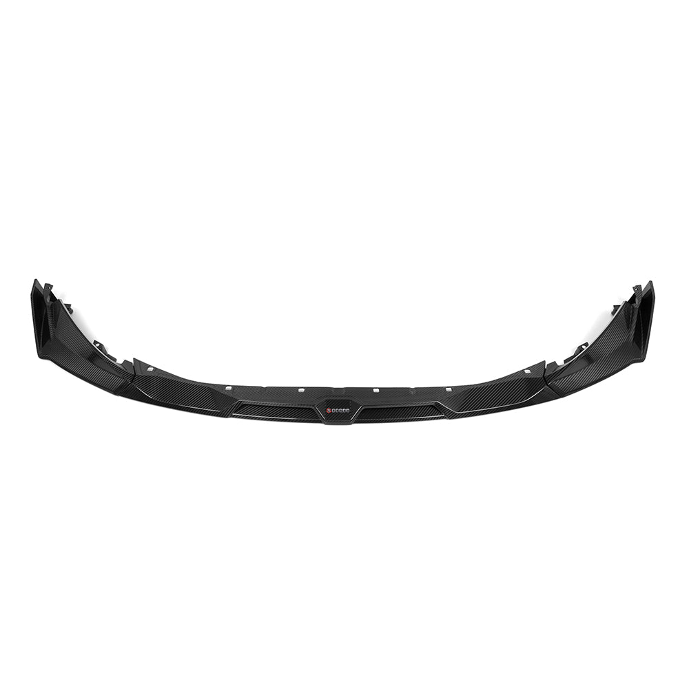 Sooqoo Pre Pregged Dry Carbon Fiber Front Lip for BMW M3 G80 G81 / M4 G82 G83 2020+