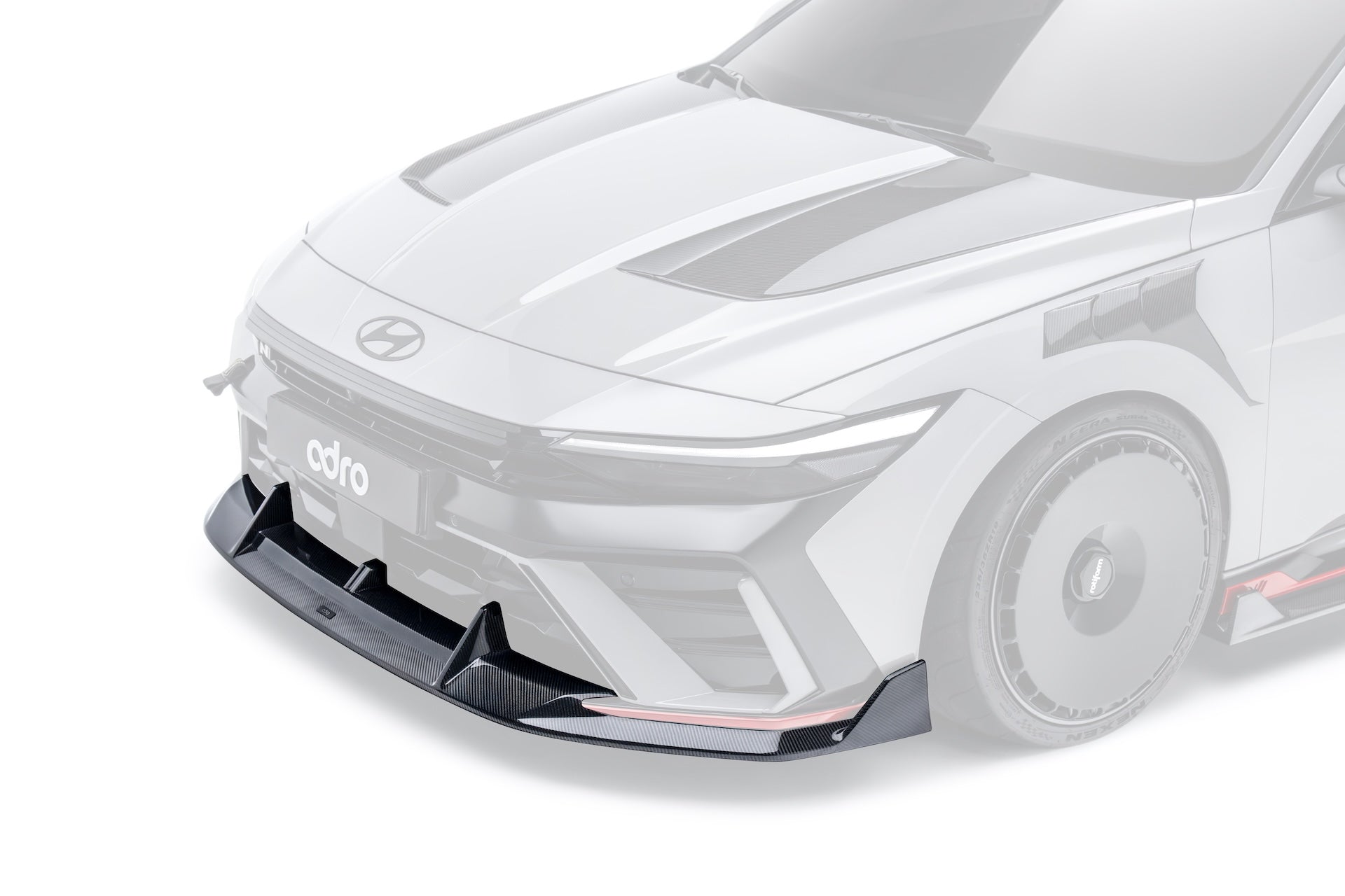 Final Edition Carbon Fiber Front Lip for Hyundai i30N Sedan / Elantra N Facelift 2024+
