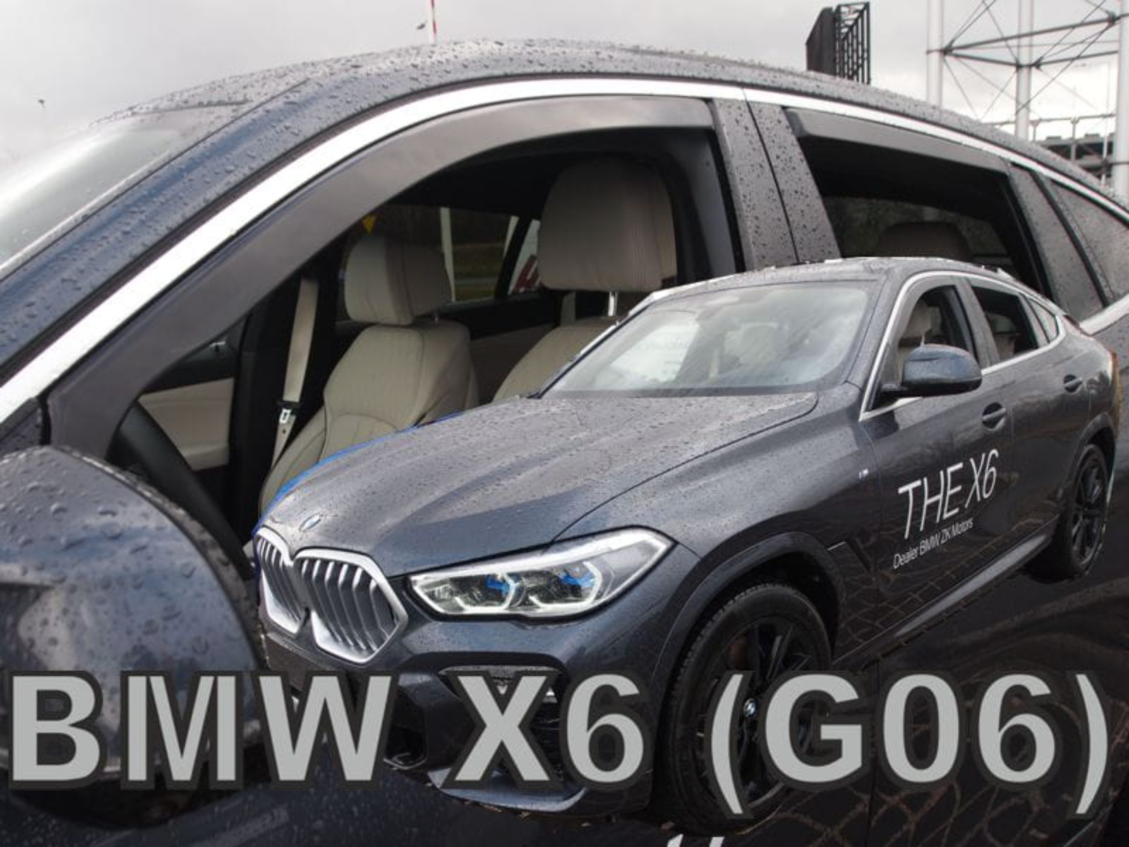Slim-line Weather Shields - BMW X6 G06 5D 2019+