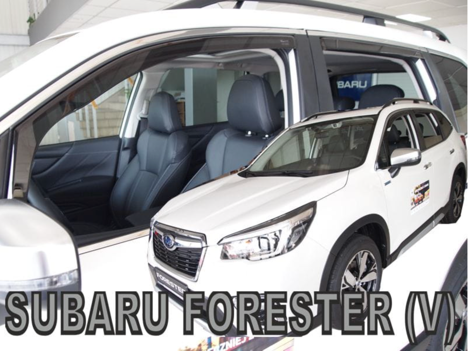 Slim-line Weather Shields - Subaru Forester V 5D 2018-2024