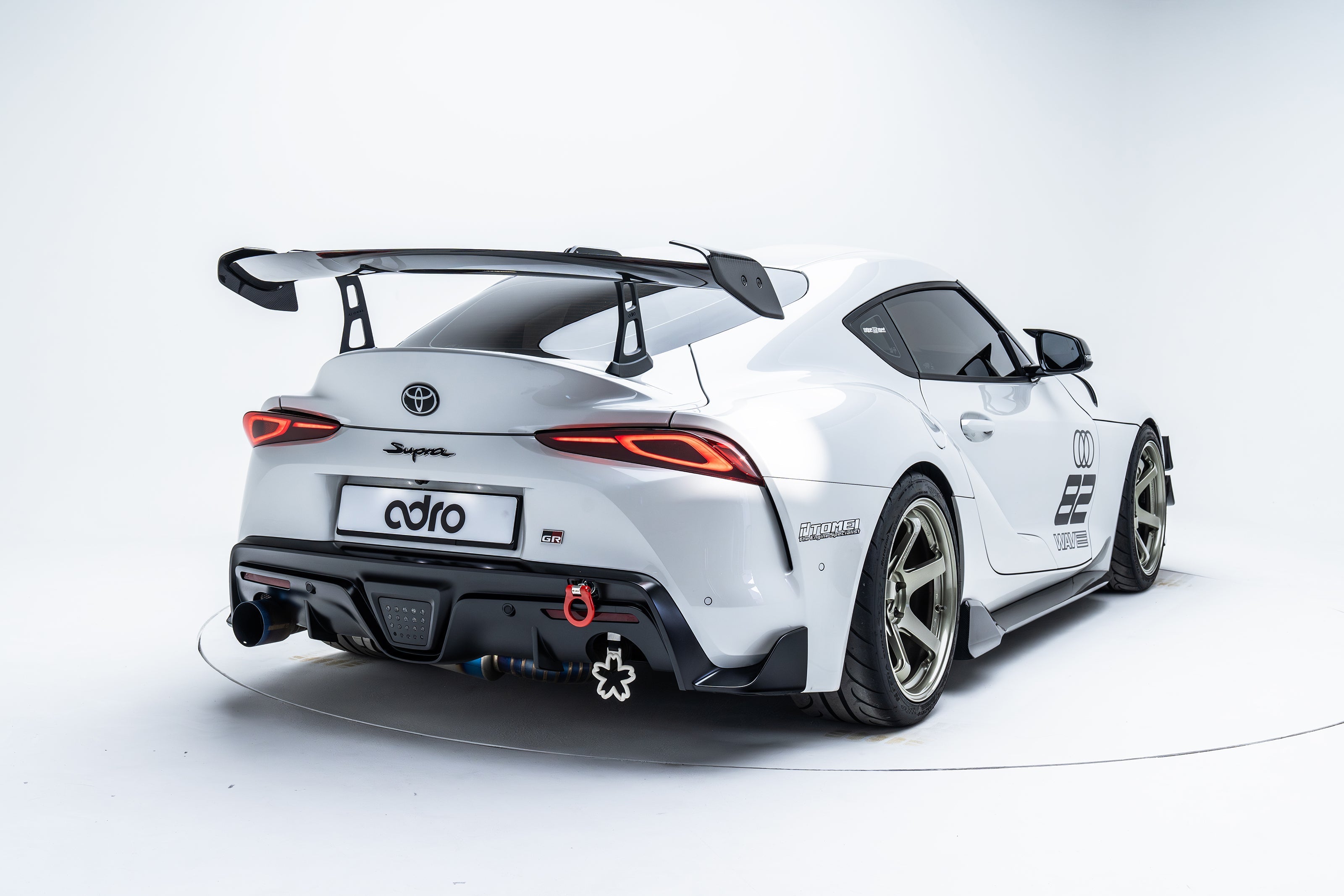 Toyota GR Supra AT-R2 V2 Carbon Fiber Taller Uprights Upgrade 2019+