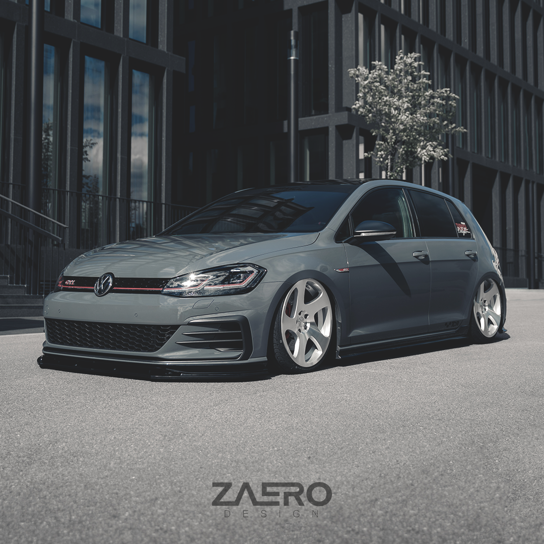 EVO-1 Front Lip/Splitter for Volkswagen Golf GTI TCR MK7.5 2018-2021