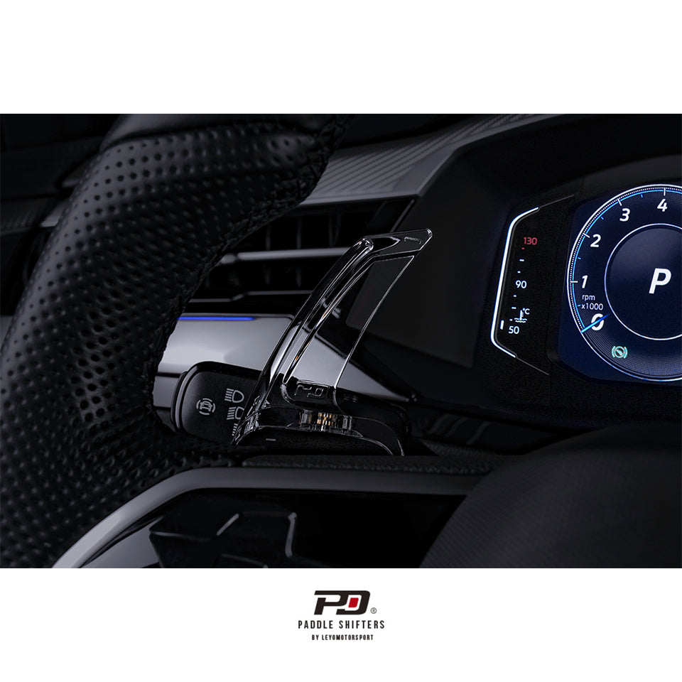 Clear Paddle Shift Extension - Volkswagen GTI MK8