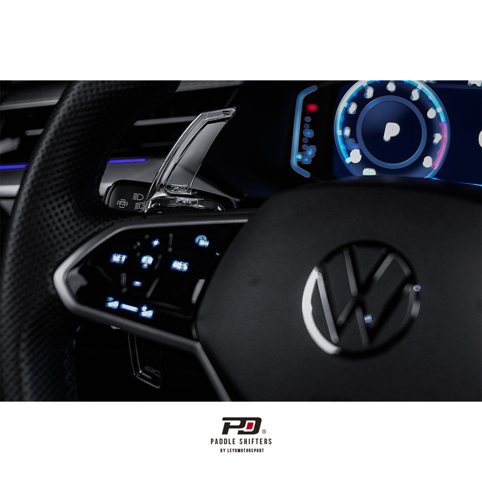 Clear Paddle Shift Extension - Volkswagen GTI MK8