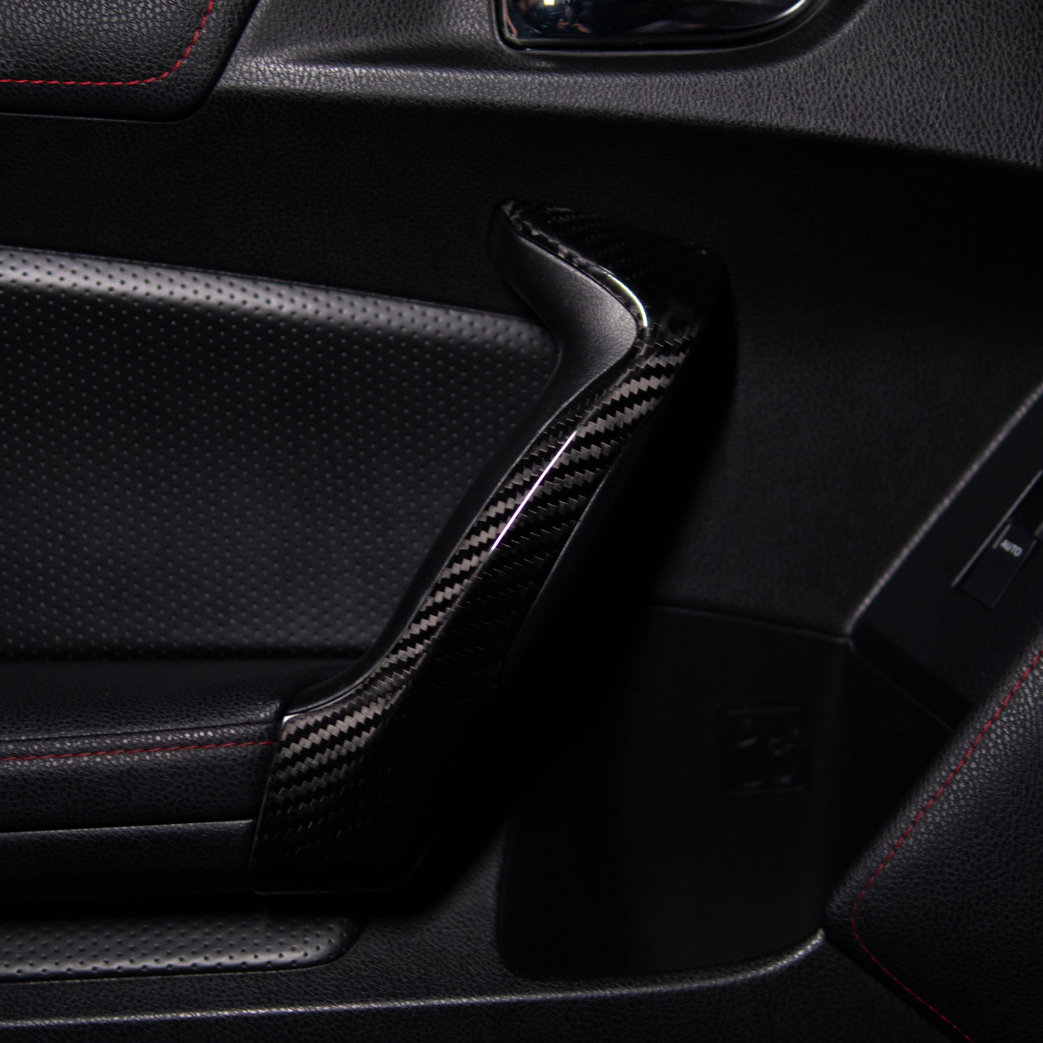 Zero Offset Carbon Door Handles (gloss)2