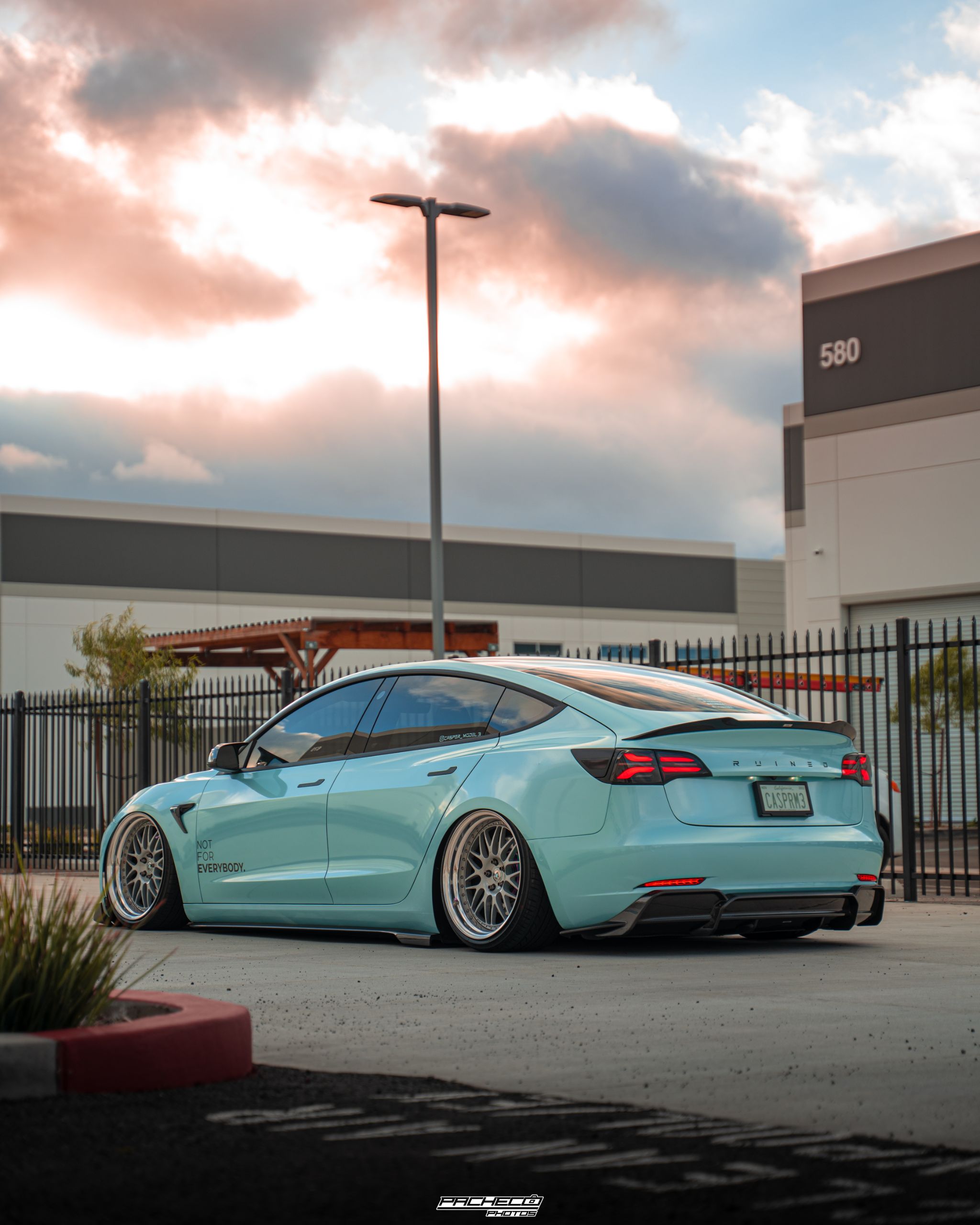 Tesla Model 3 Carbon Fiber Spoiler V2 2019+