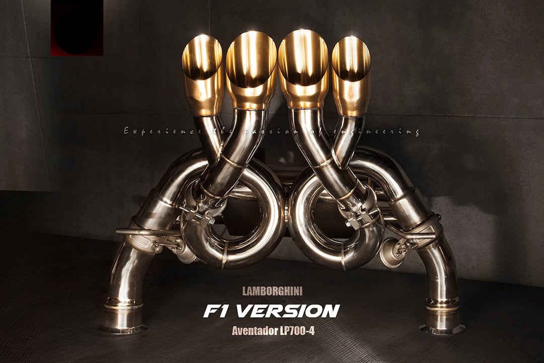 Valvetronic Exhaust System for Lamborghini Aventador F1 High Pitch Version LP700-4 11+