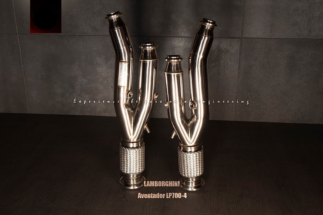 Valvetronic Exhaust System for Lamborghini Aventador F1 High Pitch Version LP700-4 11+