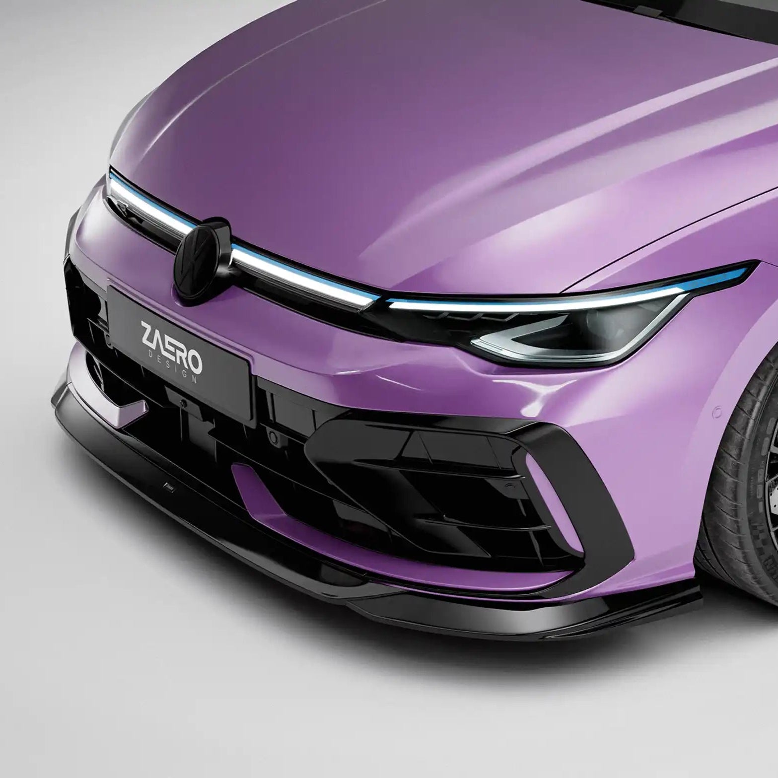 EVO-1 Front Lip for Volkswagen Golf R MK8.5 2024+