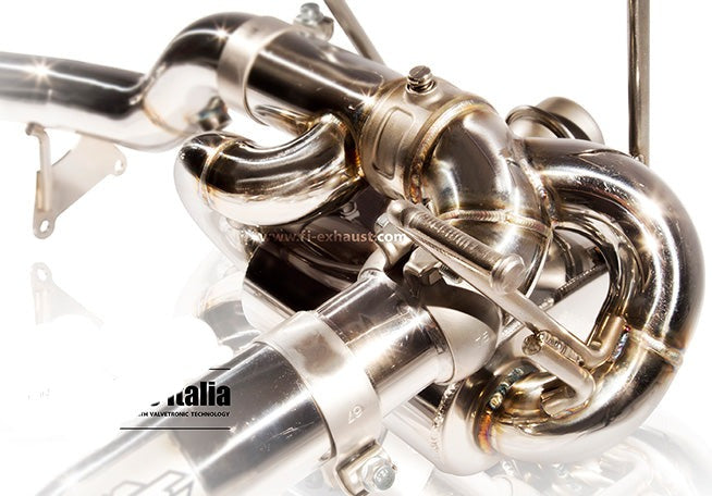Valvetronic Exhaust System for Ferrari 458 Italia / Spider F1 Version 458 9-15
