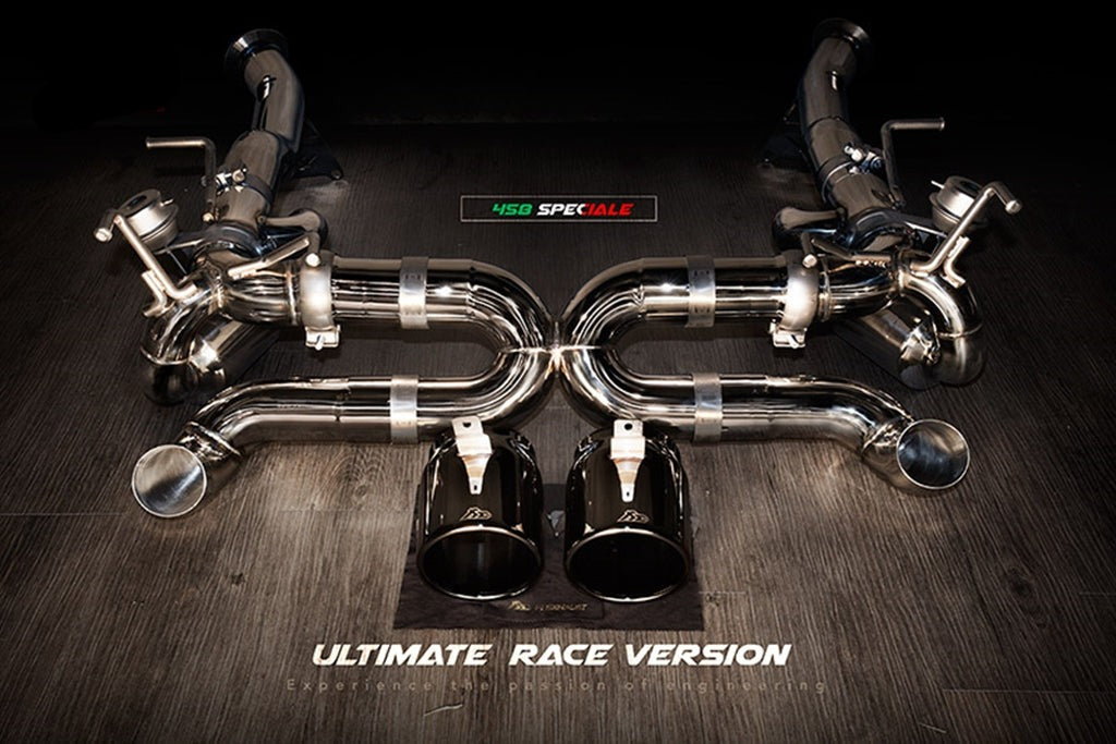 Valvetronic Exhaust System for Ferrari 458 Speciale 13-15
