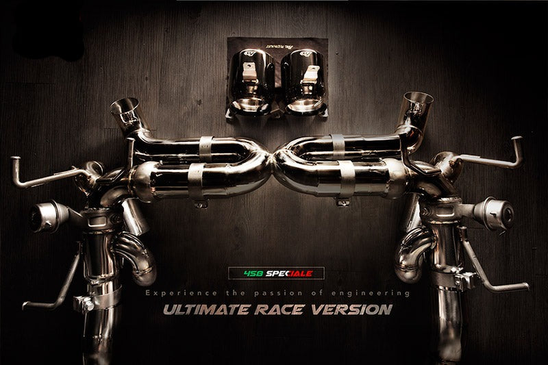 Valvetronic Exhaust System for Ferrari 458 Speciale 13-15