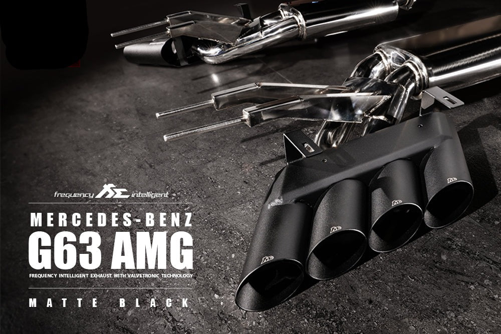 Valvetronic Exhaust System for Mercedes-Benz AMG G63 Ultimate Double Quad Tips W463 5.5TT M157 12-18
