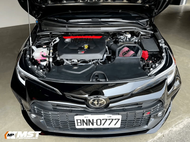 MST Performance Enclosed Cold Air Intake for Toyota GR Corolla G16E-GTS (Red) — image 3