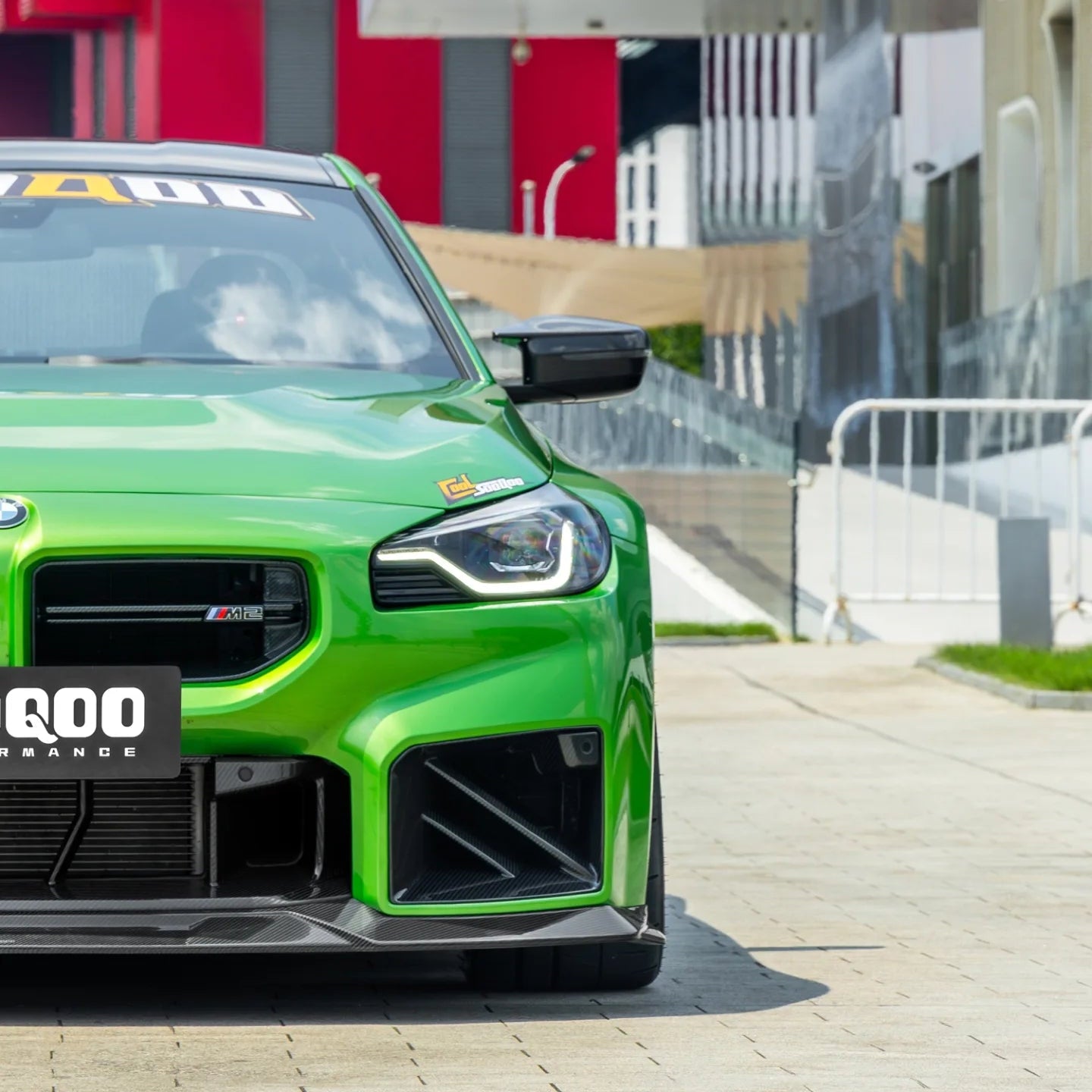 Sooqoo Pre Pregged Dry Carbon Fiber Front Lip Type C for BMW M2 G87 2023+