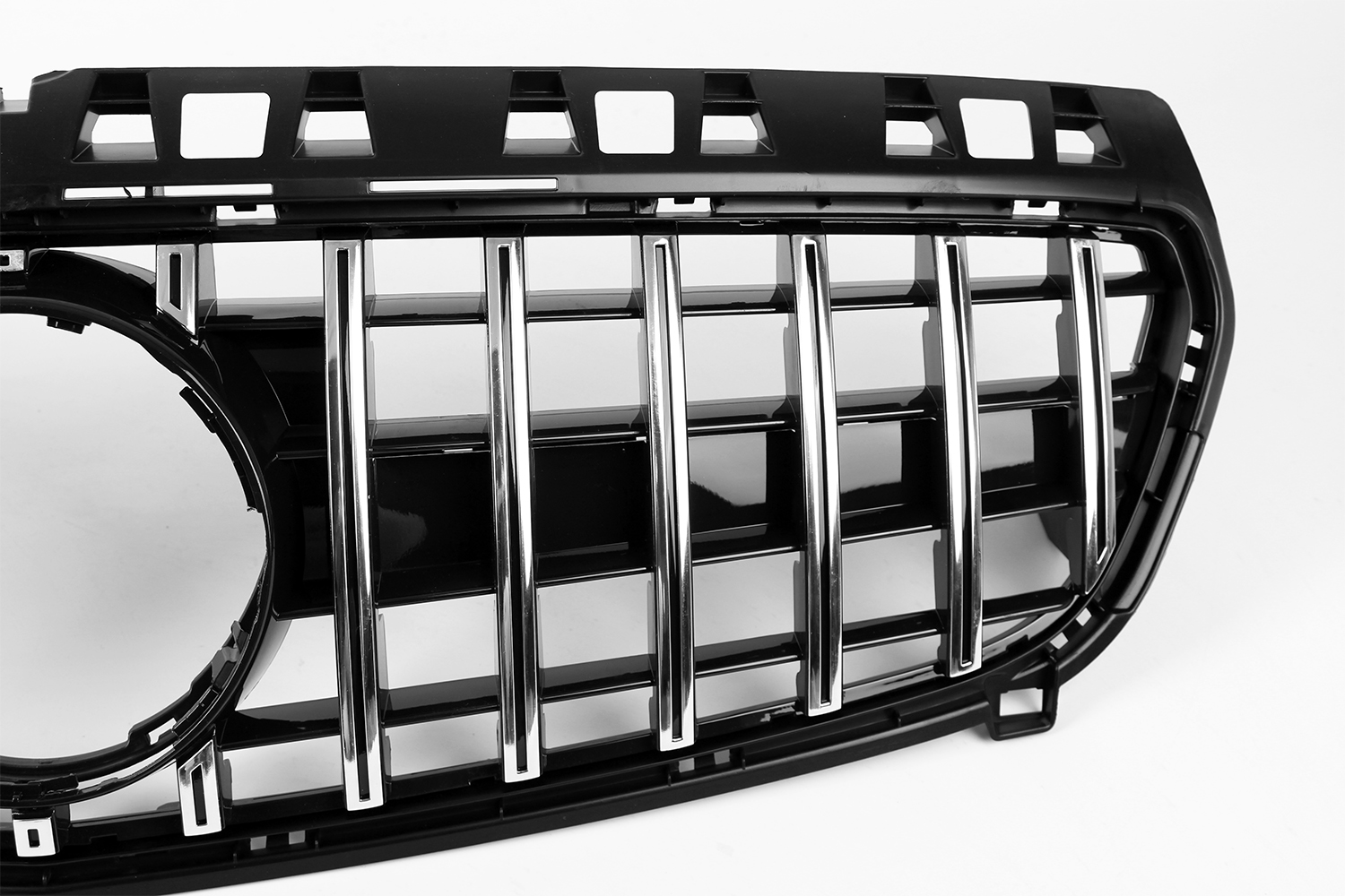 AMG Panamericana Style Grille for Mercedes-Benz A Class W176 2013-2015 - Silver