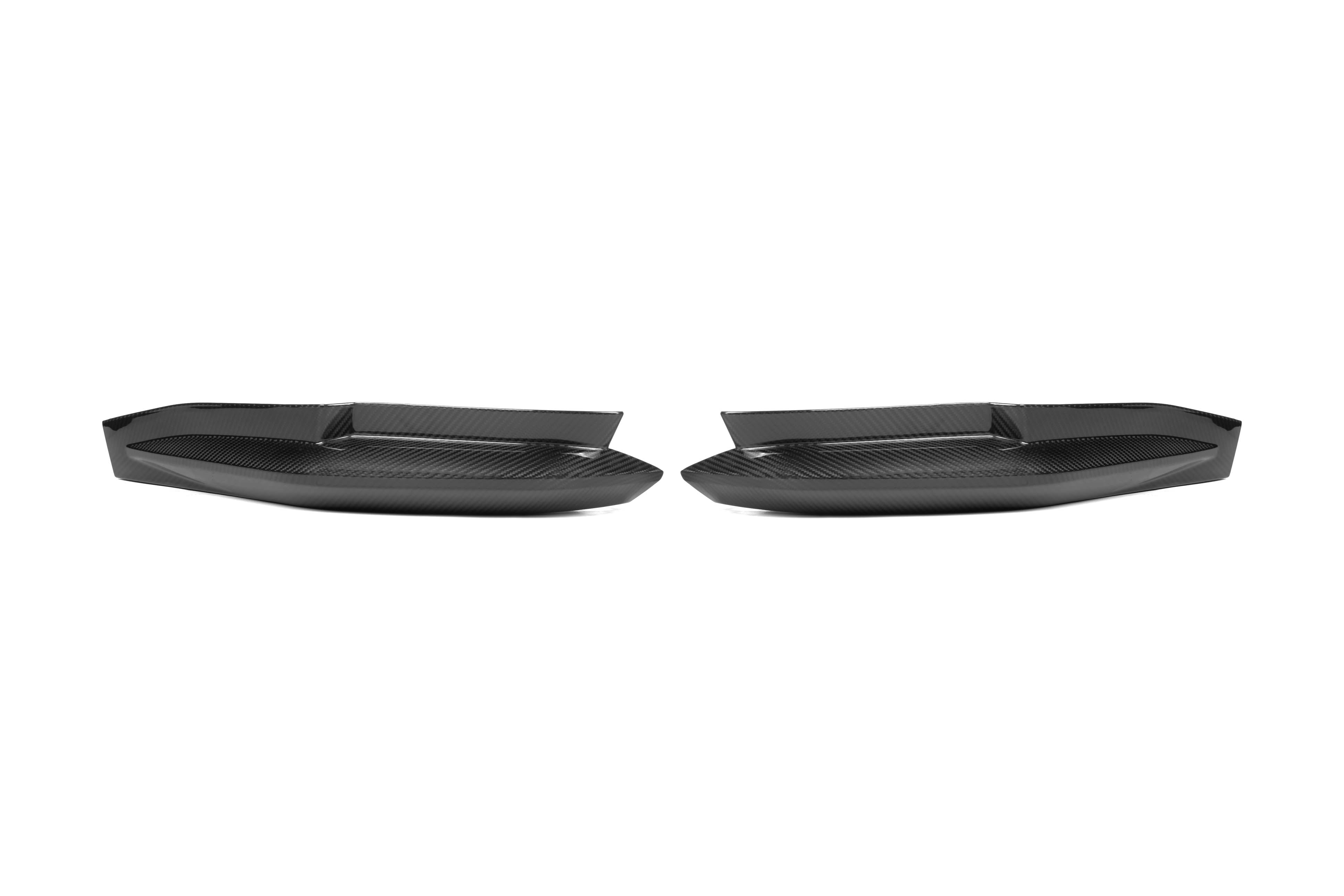 OEM Style Pre Pregged Dry Carbon Rear Winglets for BMW M3 G80 G81 2020+
