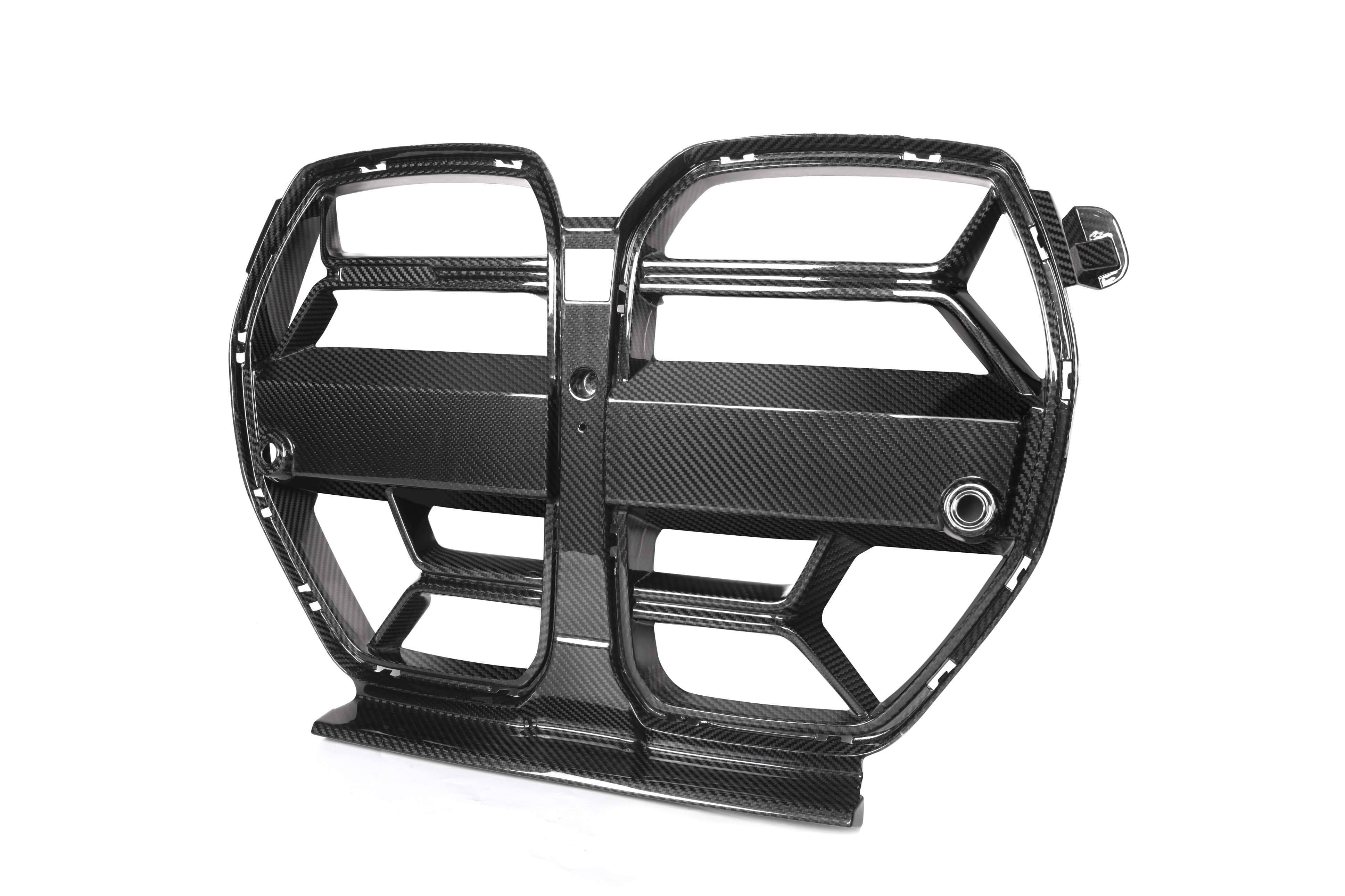 CSL Style Pre Pregged Dry Carbon Grille For BMW M3 G80 G81 / M4 G82 G83 without ACC 2020+