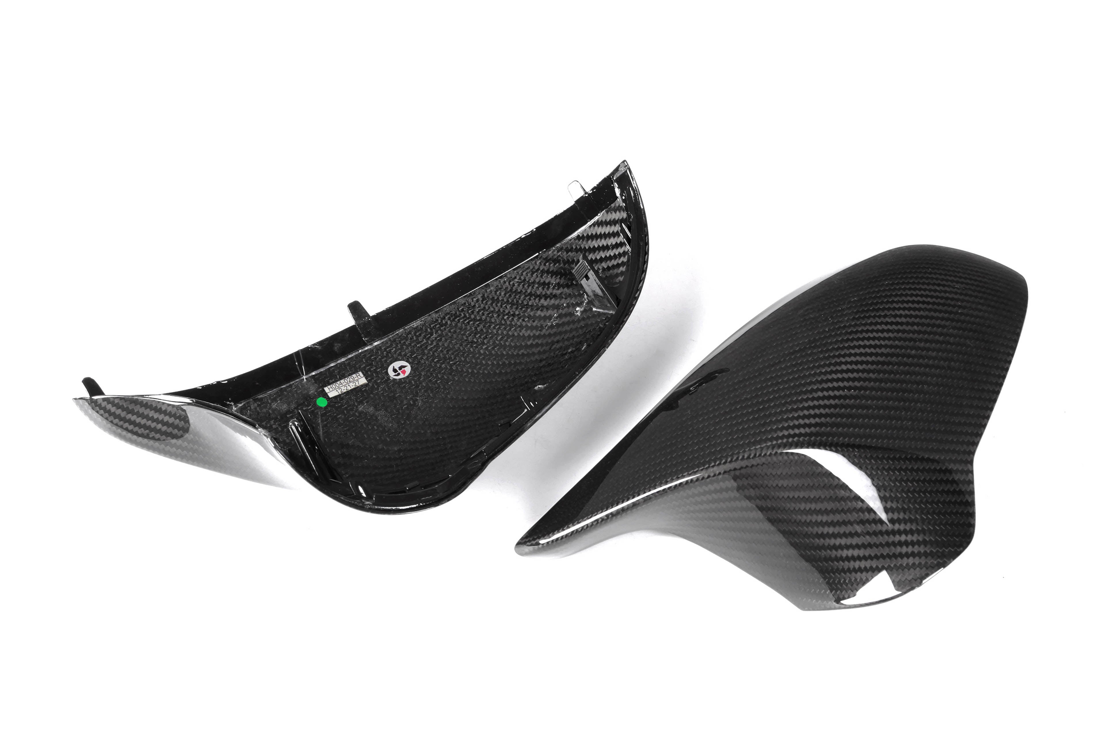 M-Performance Style Pre Pregged Dry Carbon Fiber Mirrors Caps for BMW M2 Comp F87 / M3 F80 / M4 F82 F83