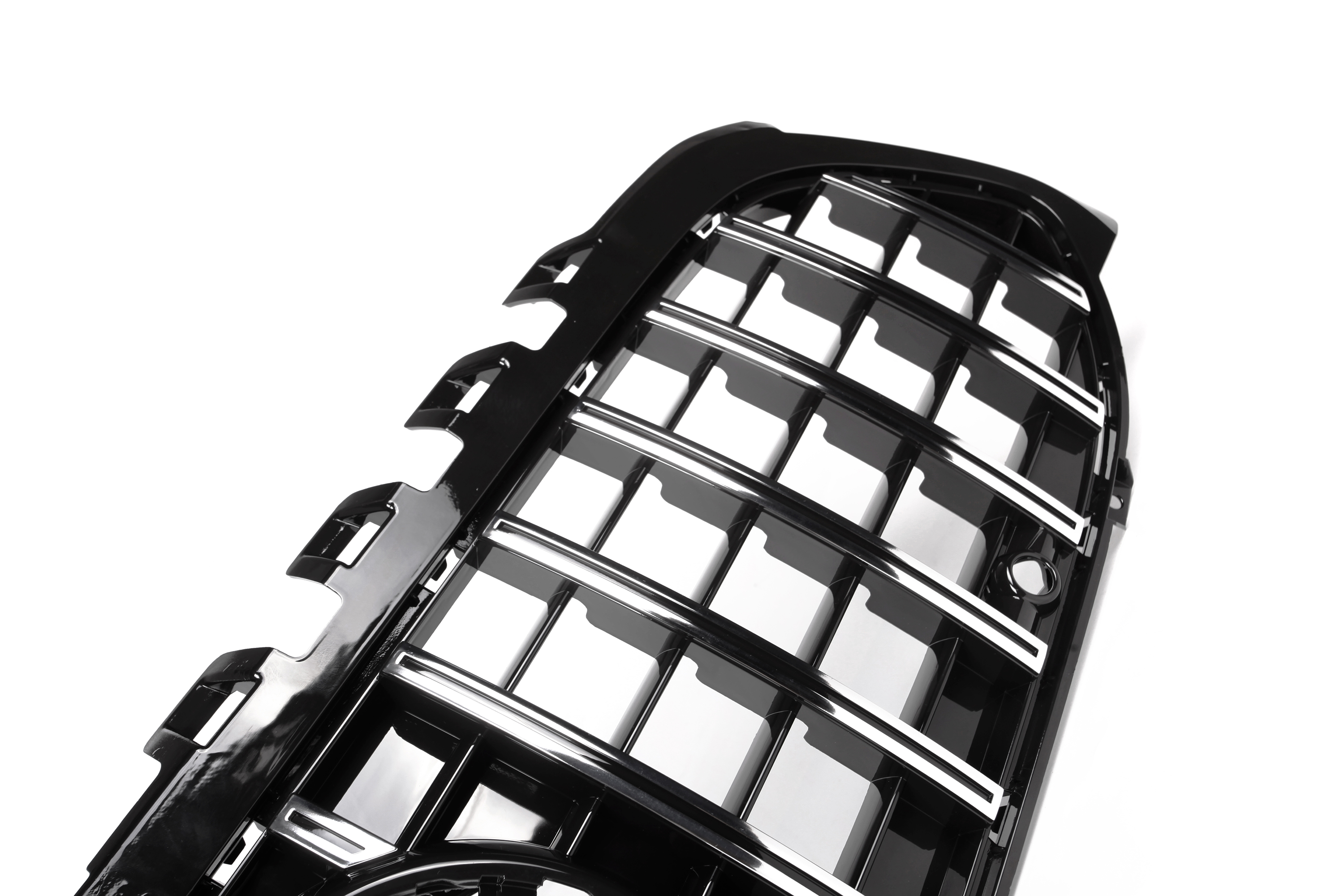 AMG Panamericana Style Grille for Mercedes-Benz A Class W177 Hatch / V177 Sedan 2019-2023 - Silver