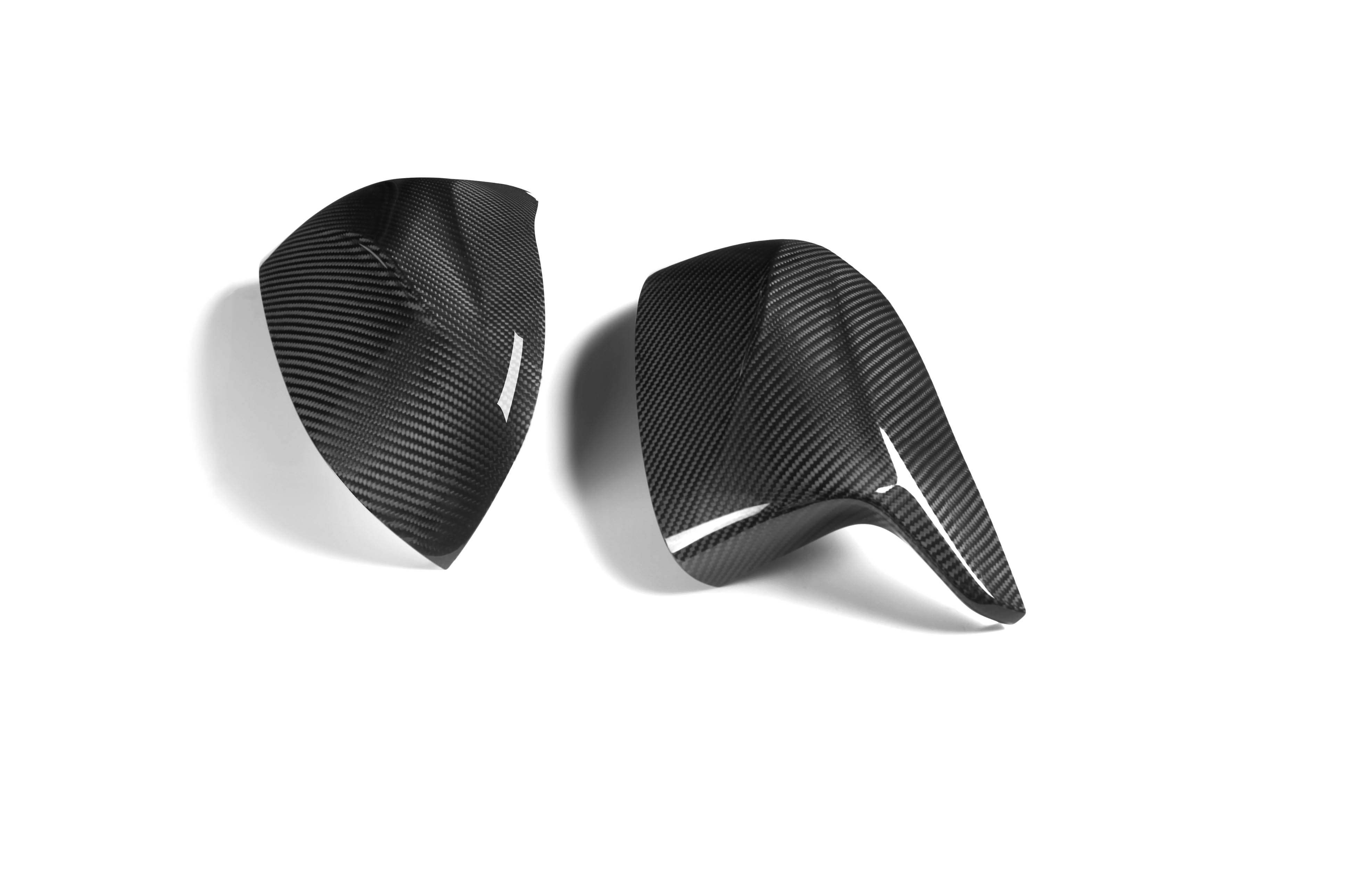 M Performance Style Pre Pregged Dry Carbon Fibre Mirror Caps for BMW X3M/X4M/X5M/X6M F97/F98/F95/F96