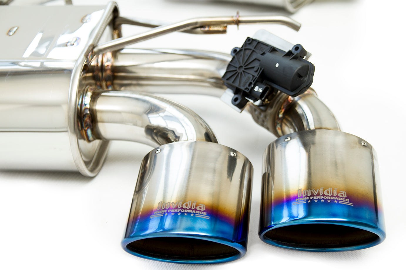 Q300 Valved Catback Exhaust Oval Titanium Tip- Volkswagen Golf R MK7 14-20