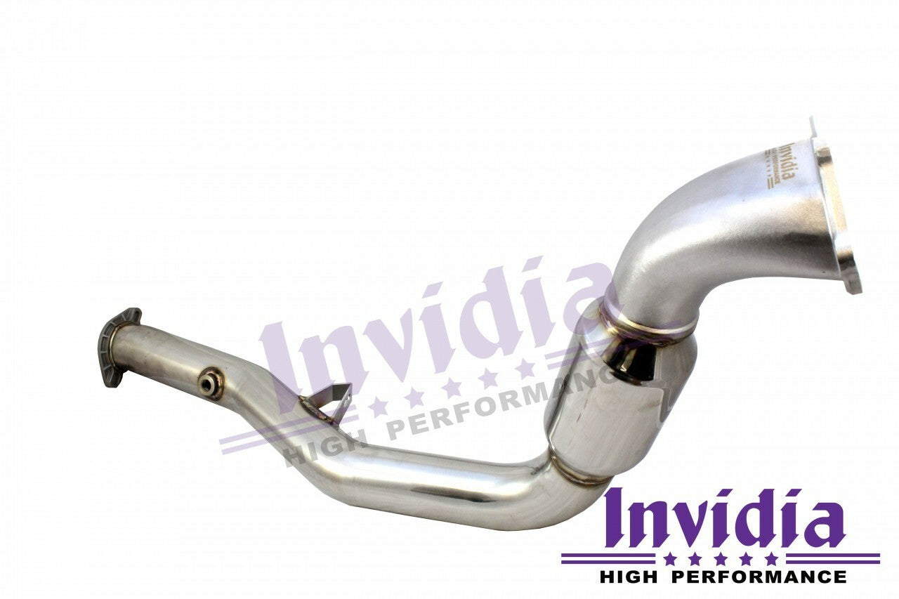 Invidia Down Pipe "Australian Spec" w/300 CPSI Cat - Subaru WRX 08-14/ LGT 07-09/FXT 08-13 (5AT)
