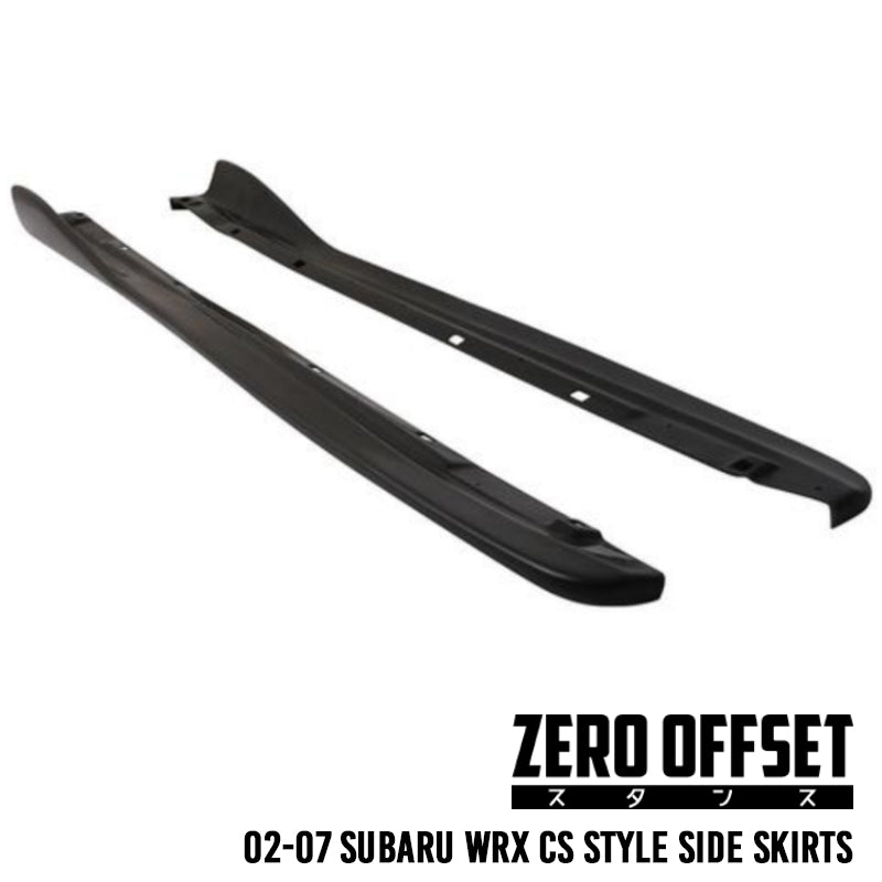 02-07 Subaru WRX CS Style Side Skirts