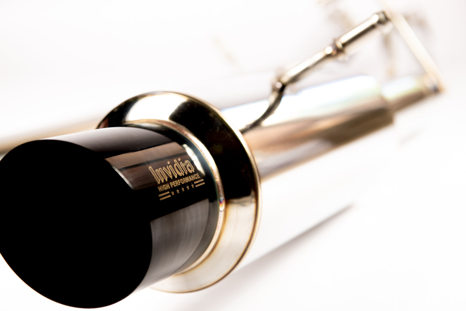 N1 Cat Back Exhaust Non Resonated w/Black Tip - Subaru WRX/STI GD 01-07