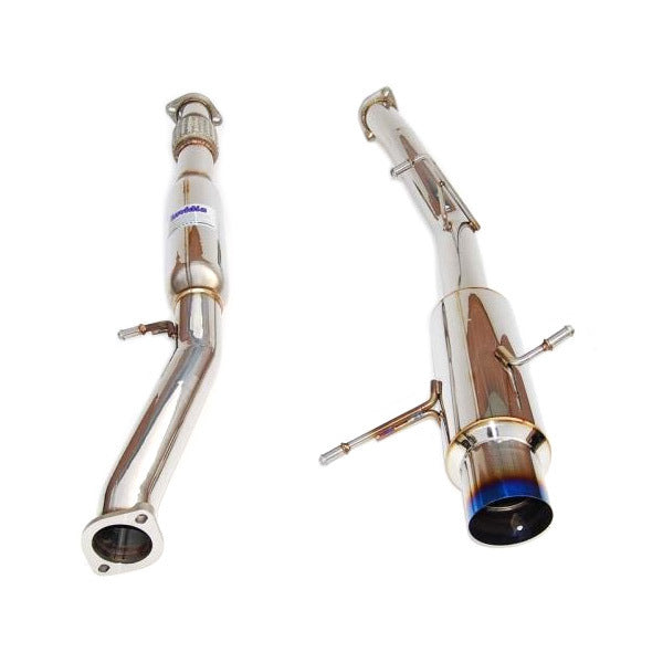 N1 Cat Back Exhaust Resonated w/Ti Tip - Subaru WRX/STI GD 02-07