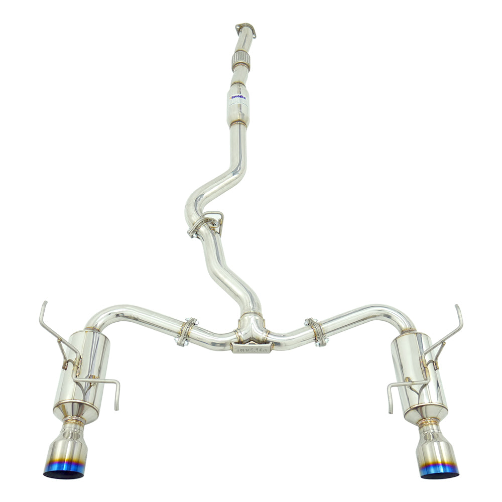 R400 Cat Back Exhaust w/Ti Tips - Subaru WRX 08-10 Sedan/Forester XT 08-18