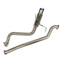 Single N1 Cat Back Exhaust w/Ti Tip - Subaru WRX 09-21/STI 08-21/Forester XT SH, SJ 08-18 (Sedan Only )