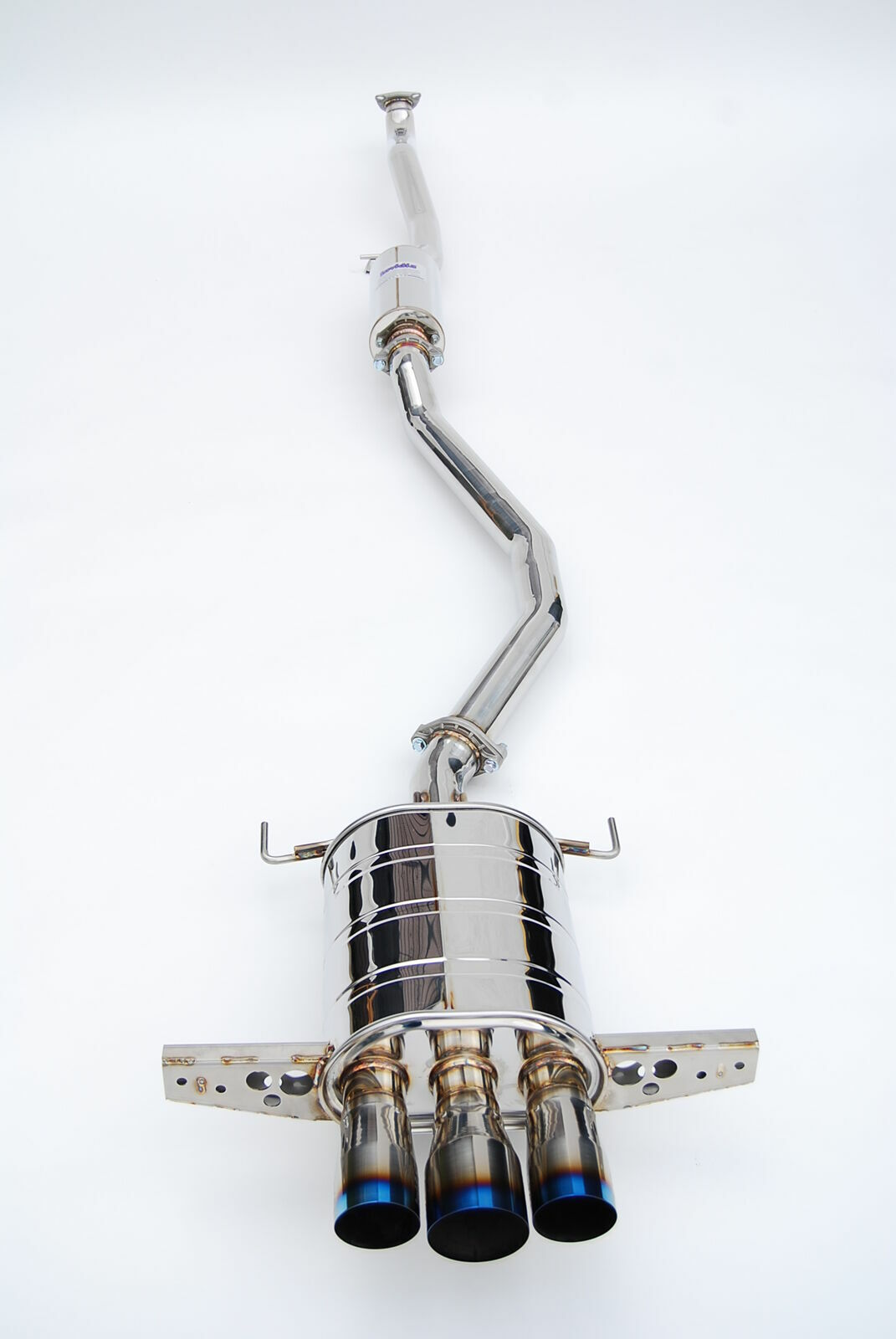 Q300 70mm Cat Back Exhaust w/Ti Tips - Honda Civic RS FK7 16-21 (1.5T Centre Exit)