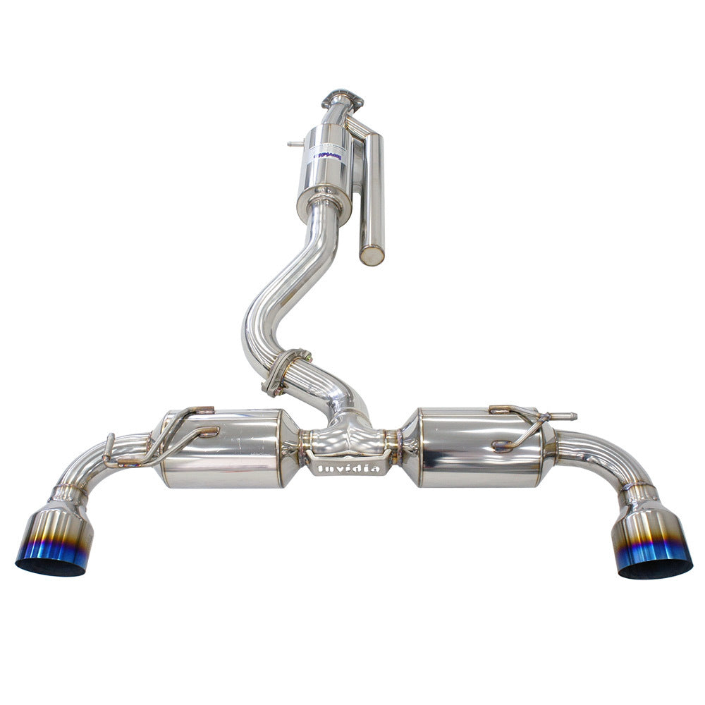 N2 02 Back Catless Exhaust Ti Tips for Toyota GR Yaris (Gen 1) XPA16R