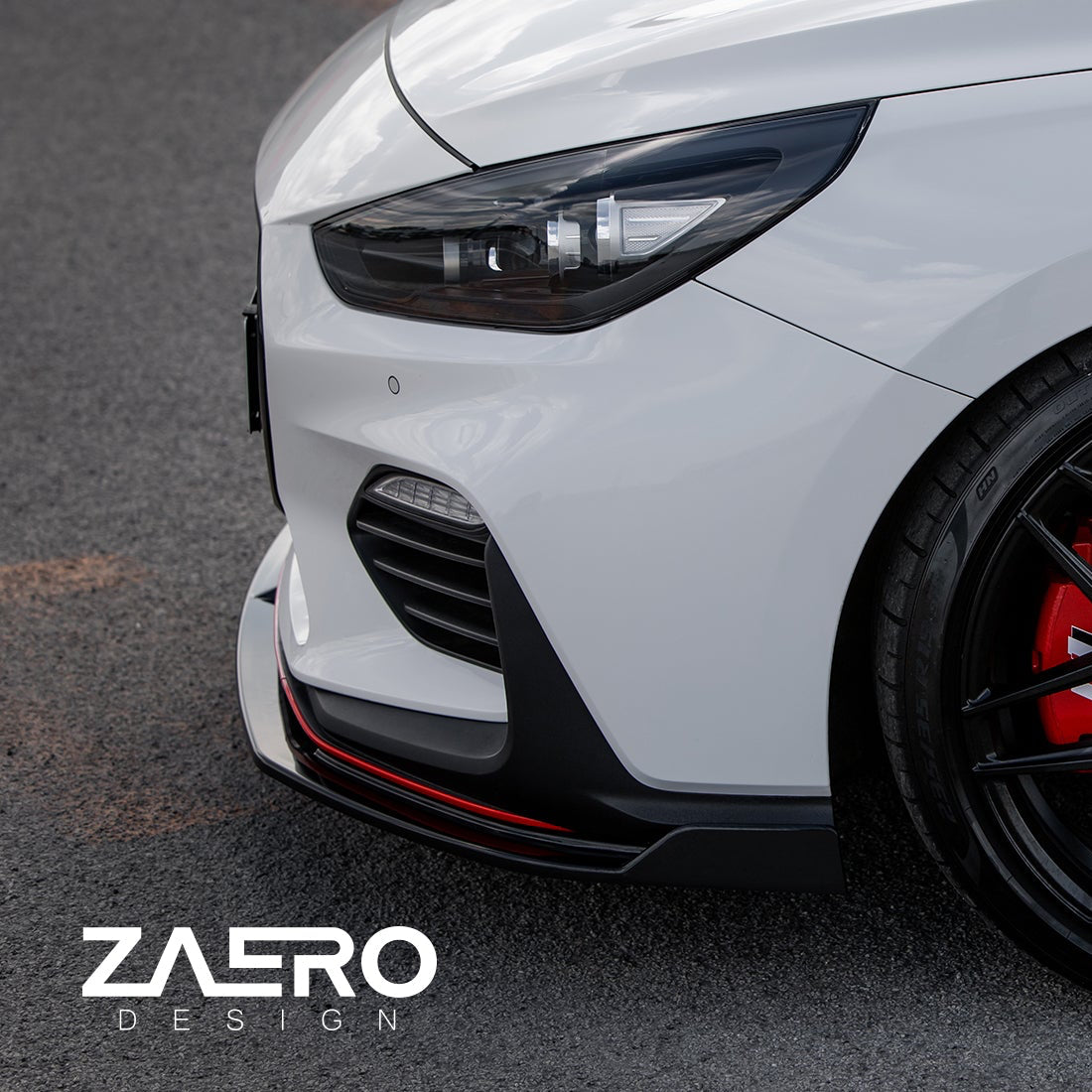 EVO-1 Front Lip/Splitter for Hyundai i30N Hatch/Fastback 2018-2020