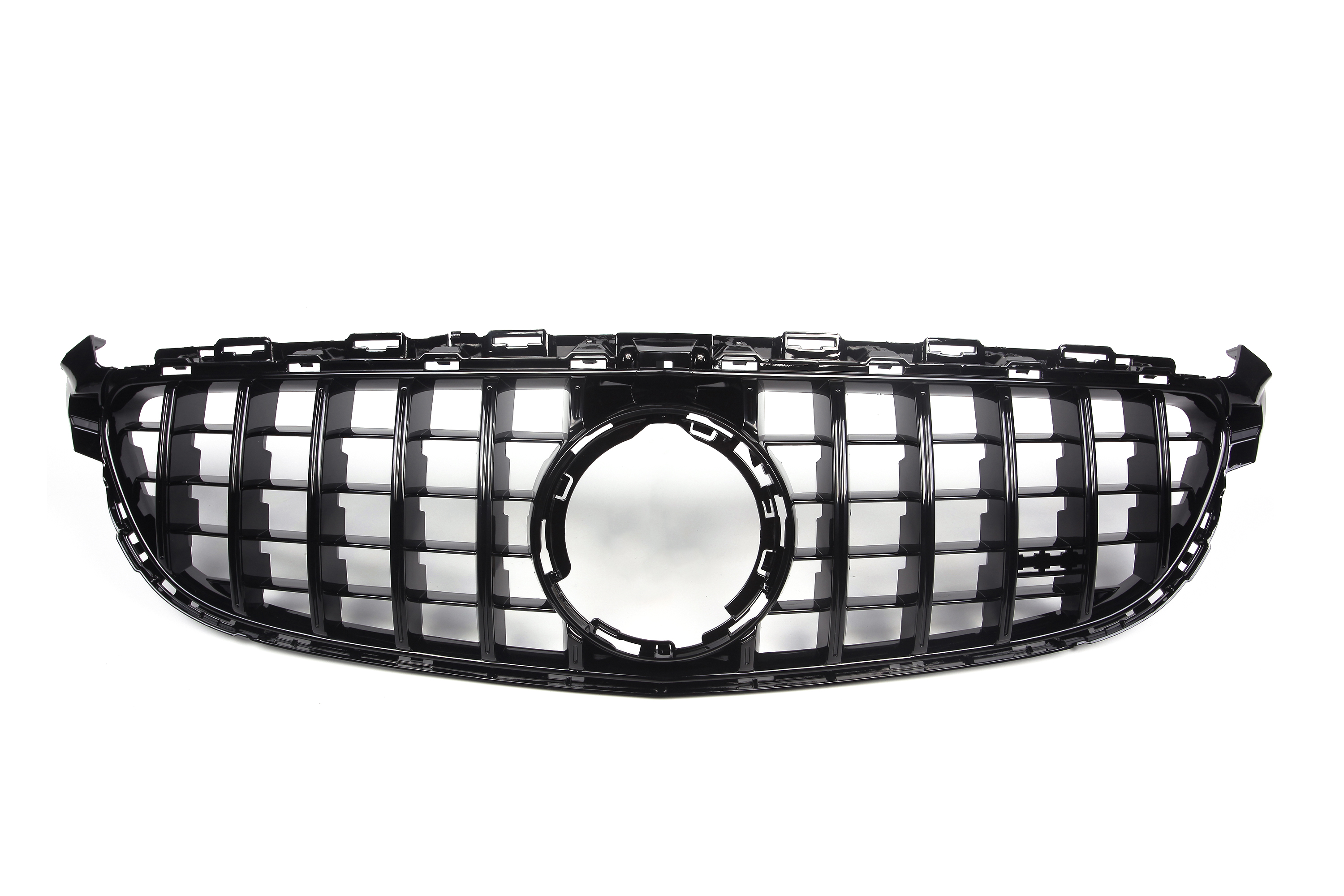 AMG Panamericana Style Grille for Mercedes-Benz C63 C205/W205 - Black 2019-2022