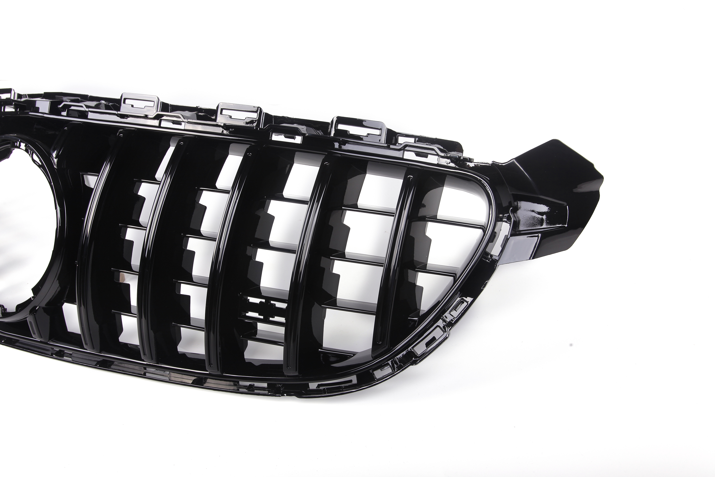 AMG Panamericana Style Grille for Mercedes-Benz C63 C205/W205 - Black 2019-2022