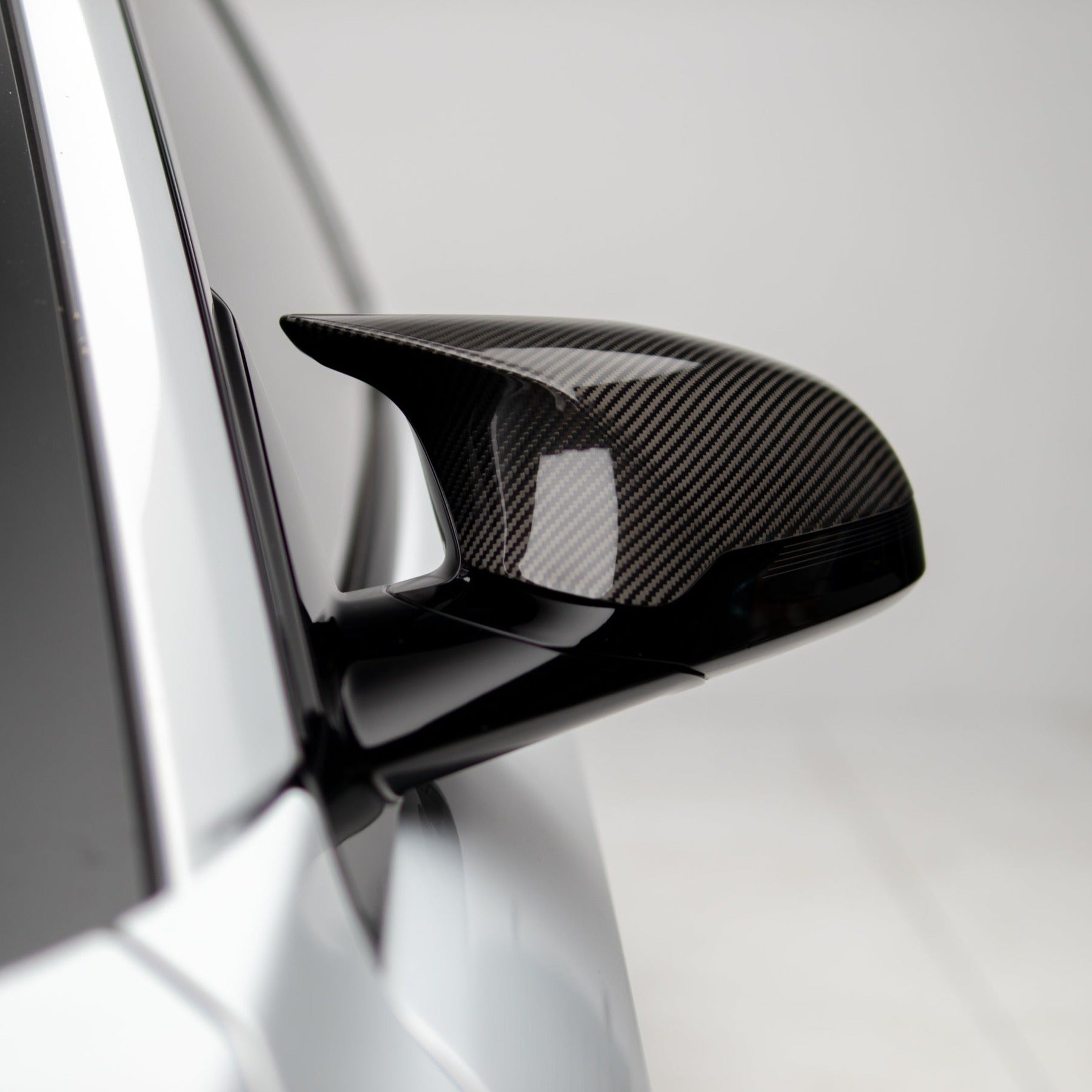M-Performance Style Pre Pregged Dry Carbon Fiber Mirrors Caps for BMW M2 Comp F87 / M3 F80 / M4 F82 F83