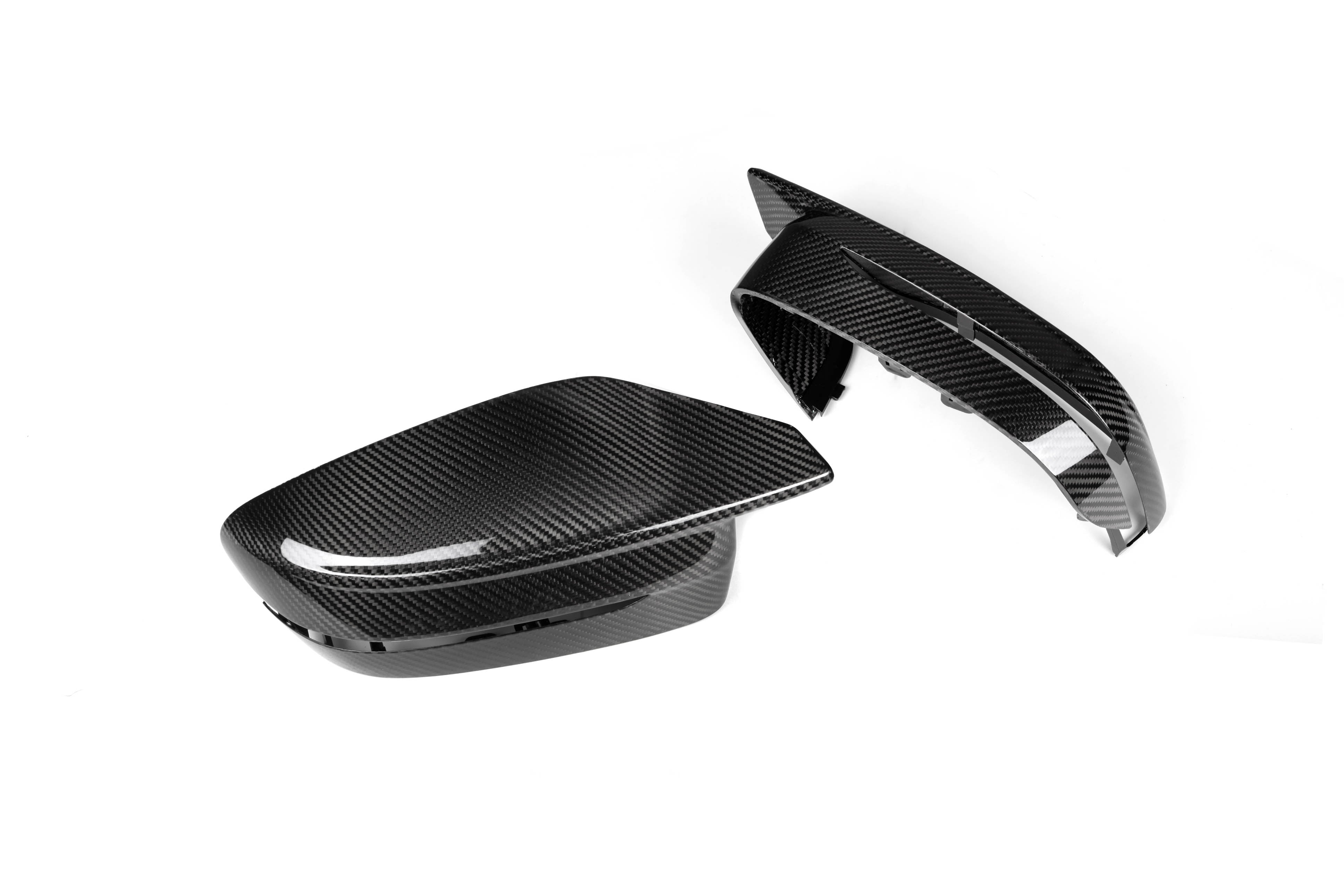 M-Performance Style Pre Pregged Dry Carbon Fiber Mirror Caps for BMW M240i G42 / M340i LCI /M2 G87 / M3 G80 G81 / M4 G82 G83 2020+