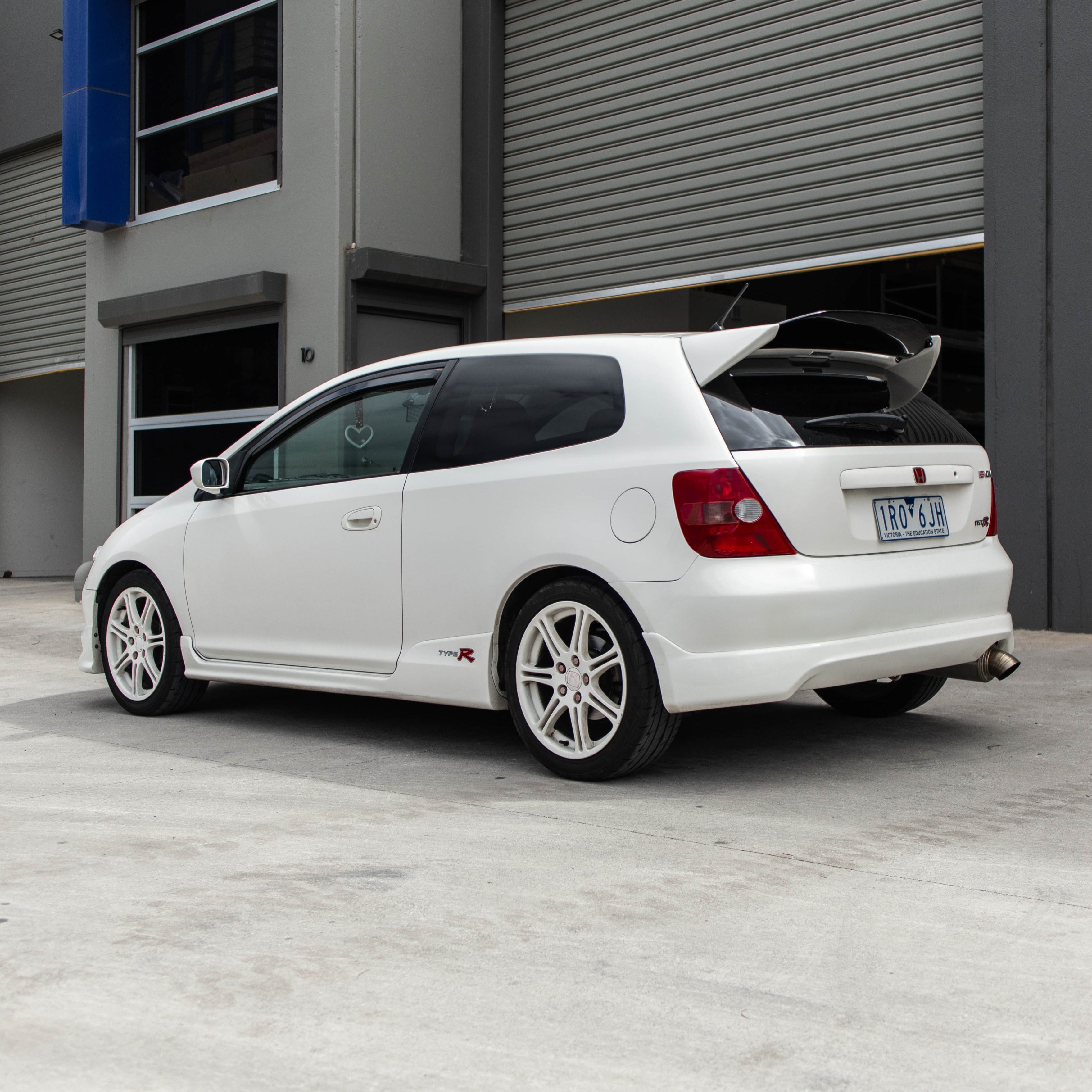 Slim-line Weather Shields - Honda Civic EP3 3 Door 02-05