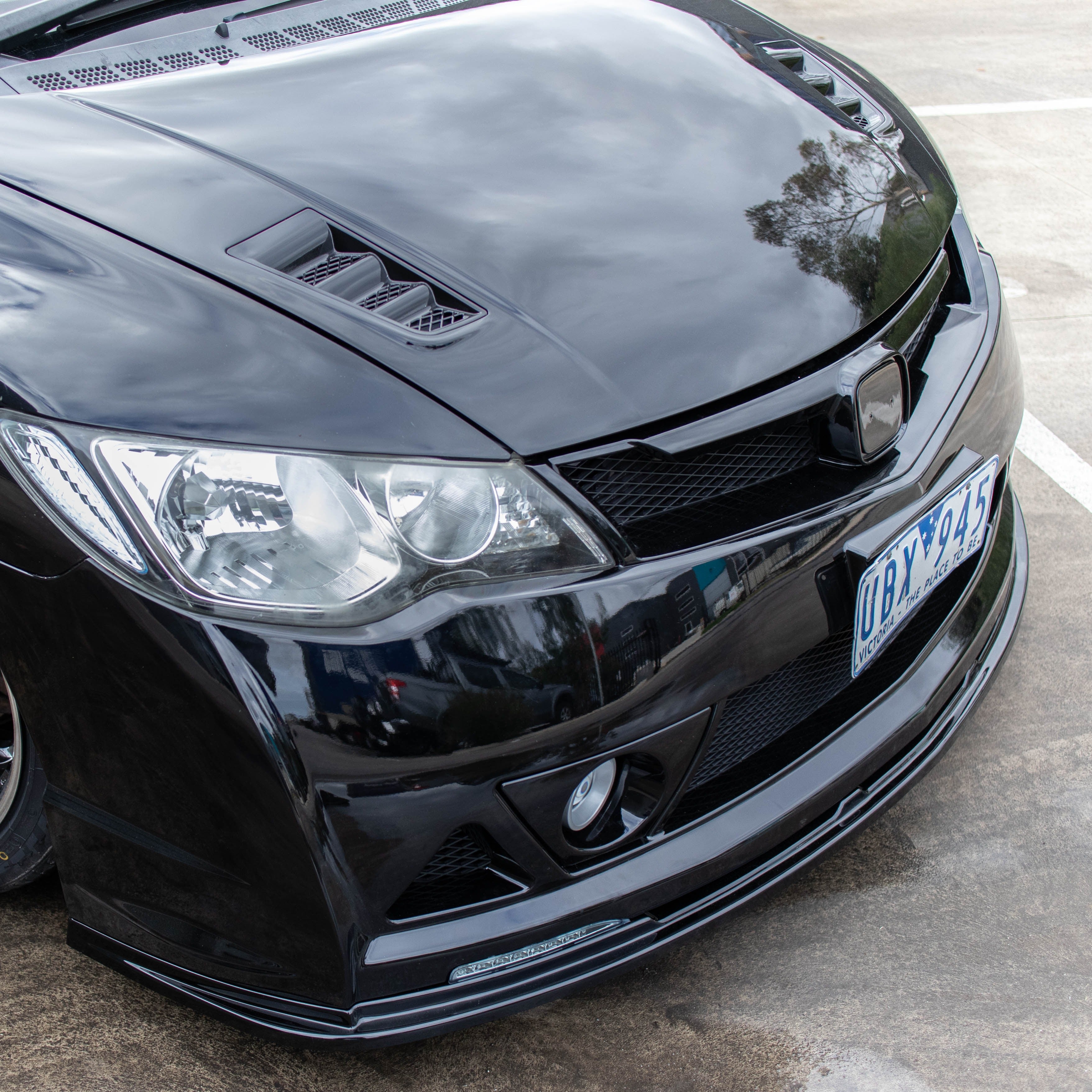 Mugen RR Style Front Bumper for Honda Civic FD 2006-2012