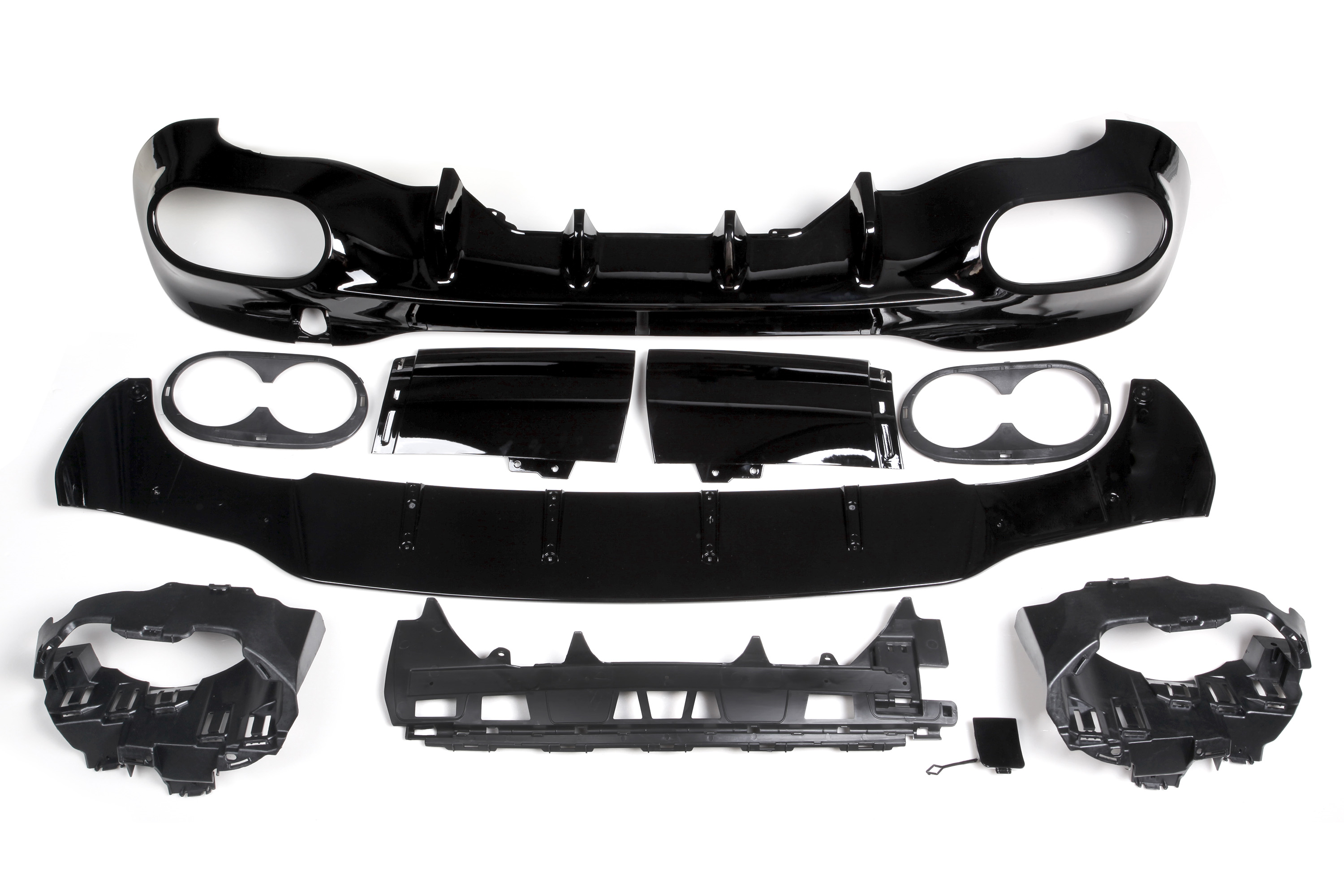 AMG Style Rear Diffuser & Exhaust Tips for Mercedes-Benz CLA C118 Coupe 2019+