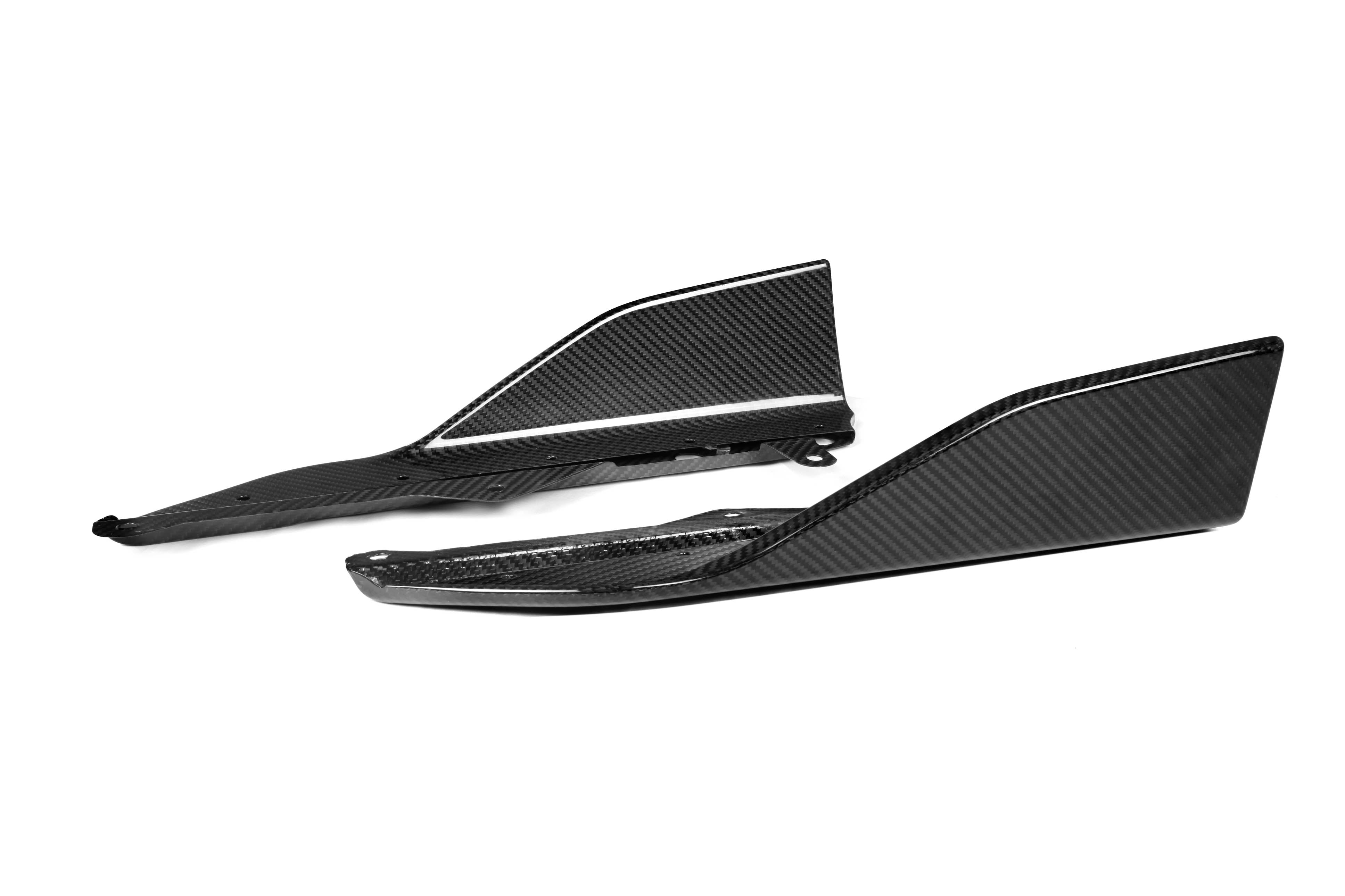 M Performance Style Pre Pregged Dry Carbon Fiber Side Skirts for BMW 2 Series Coupe G42 2021+