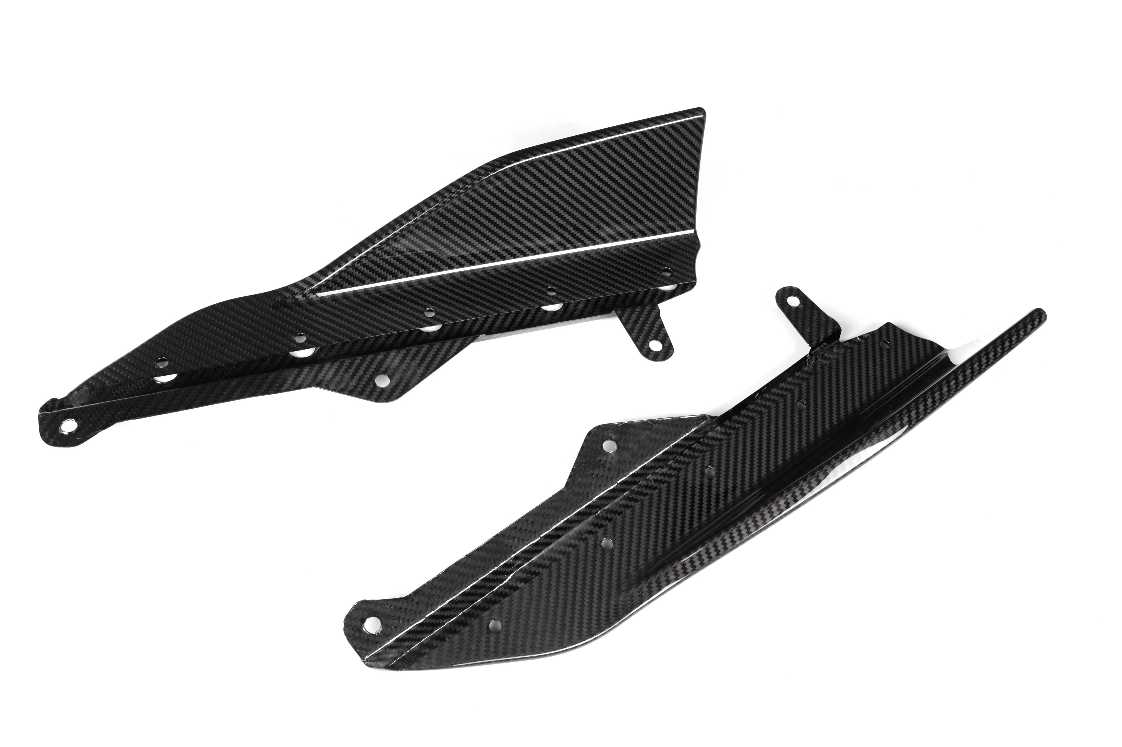 M Performance Style Pre Pregged Dry Carbon Fiber Side Skirts for BMW 2 Series Coupe G42 2021+