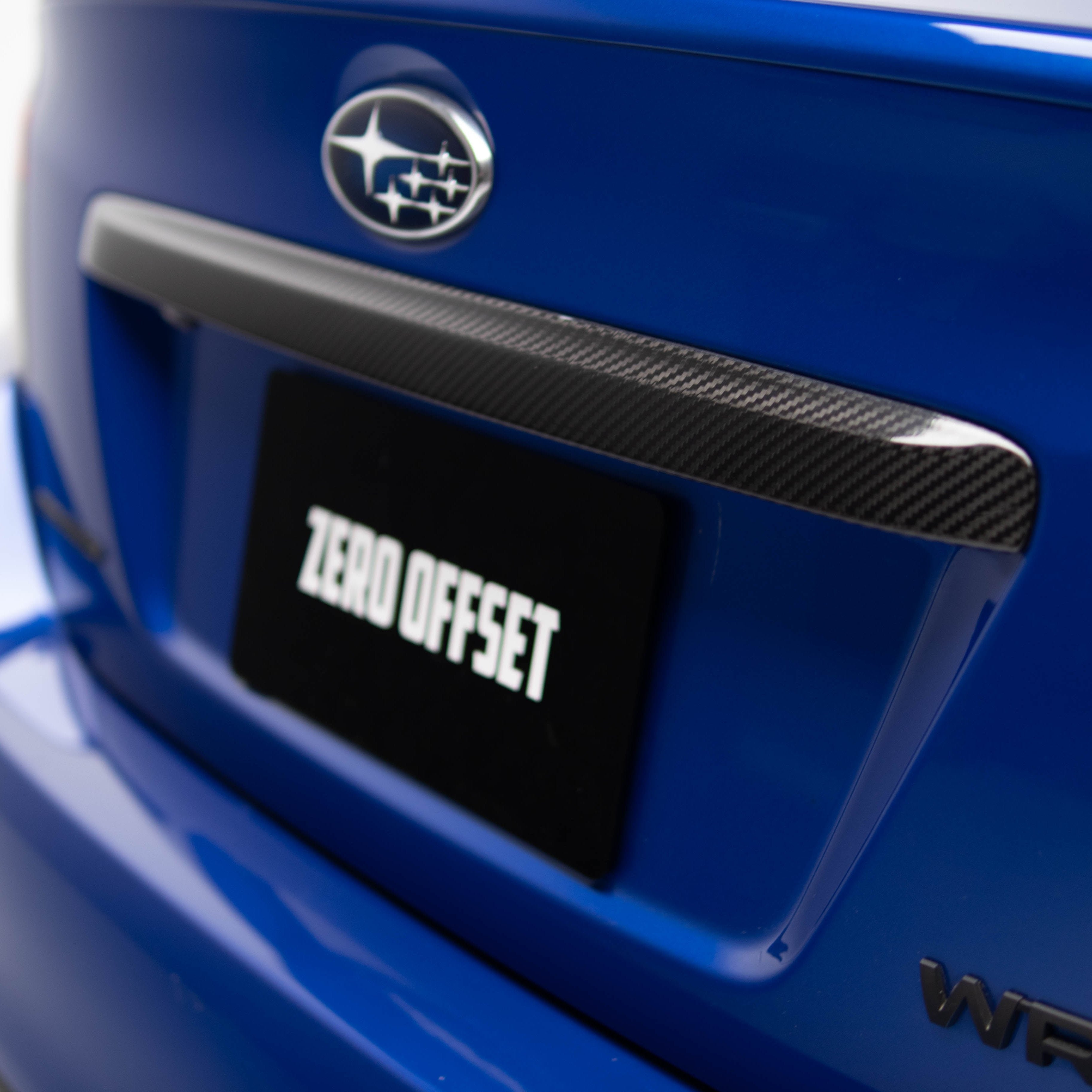 Dry Carbon Trunk Garnish for Subaru WRX 2014-2021